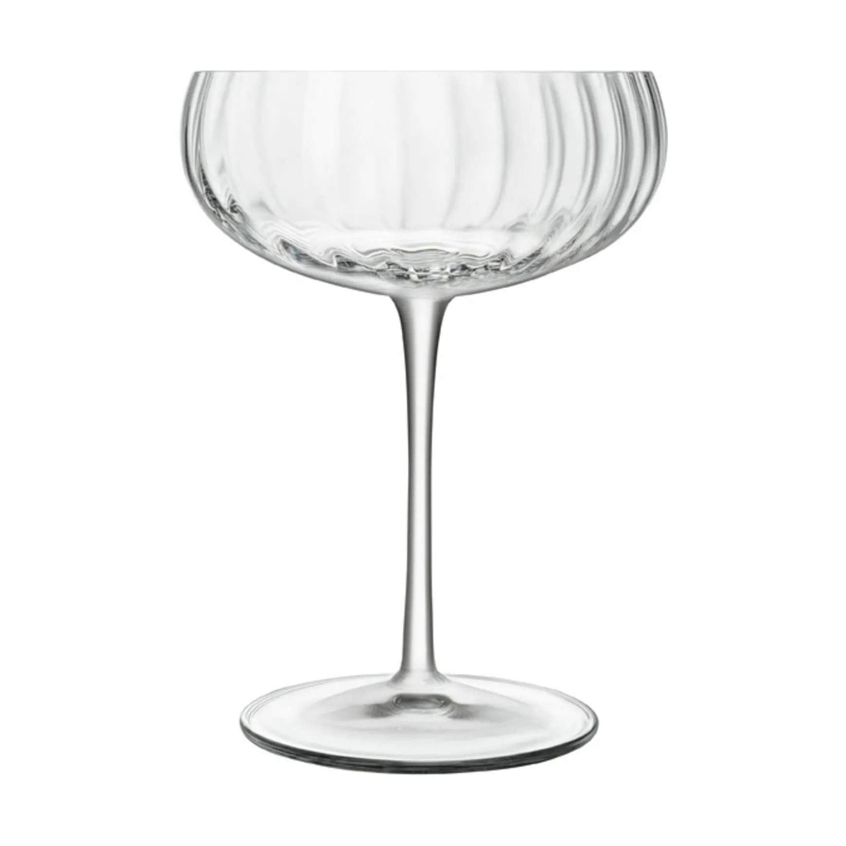 Luigi Bormioli Champagneglas Optica Champagneskål - 4 stk. i Klar, 30 cl, 4