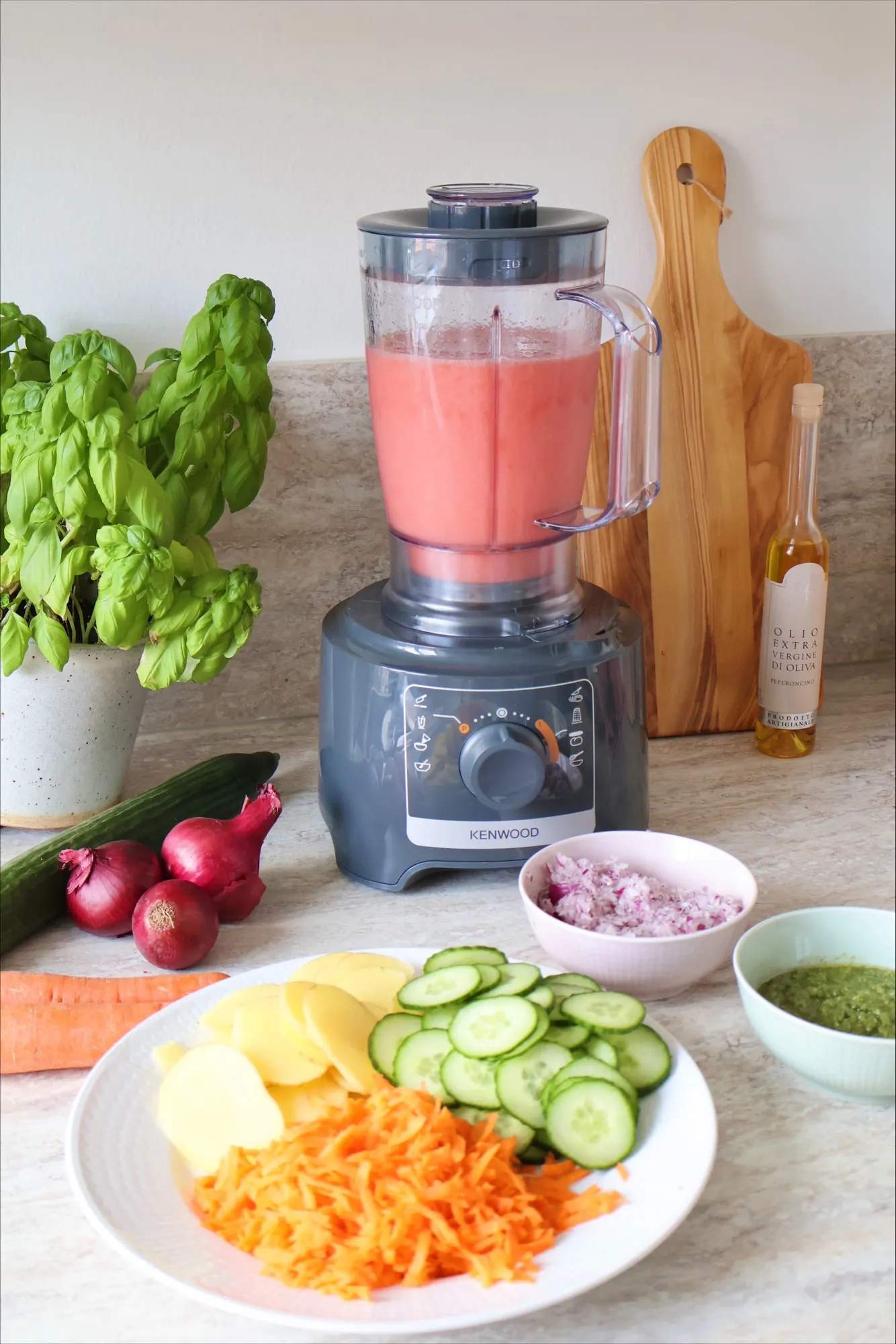 Kenwood Foodprocessorer Foodprocessor i grå, 3