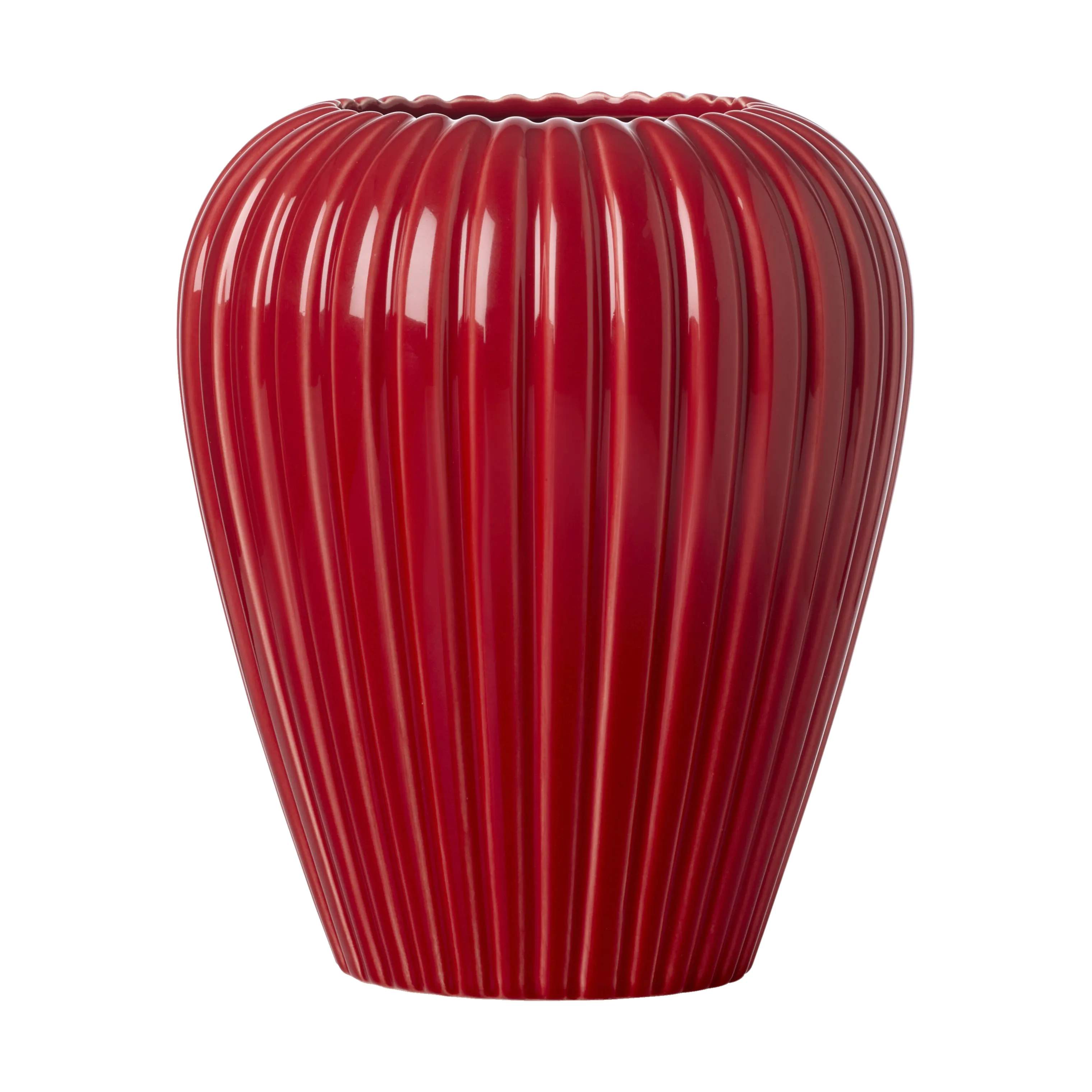 erik bagger a/s Vaser Eslau Lilje Vase i Rød, 20 cm, 1