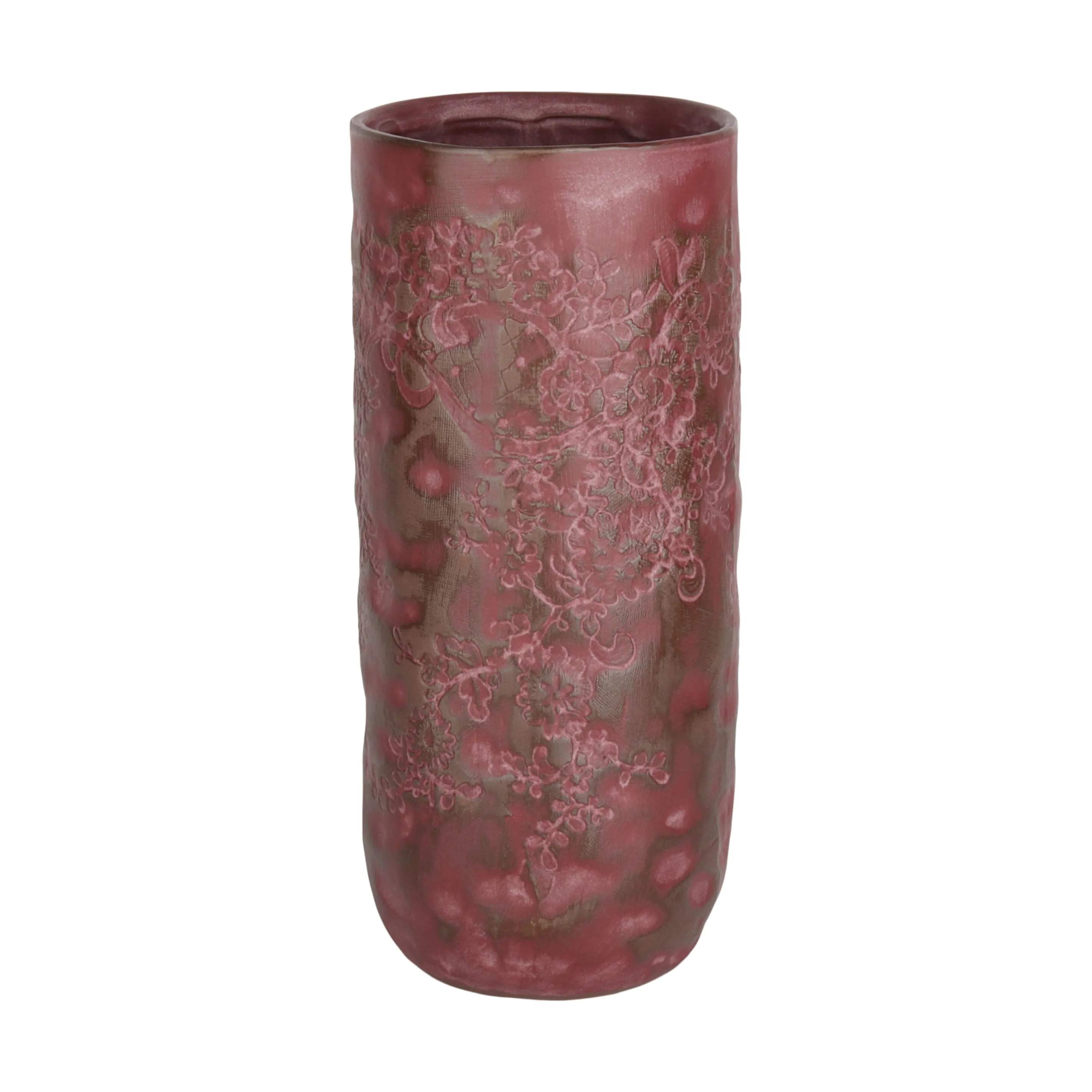 Vase, bordeaux, large