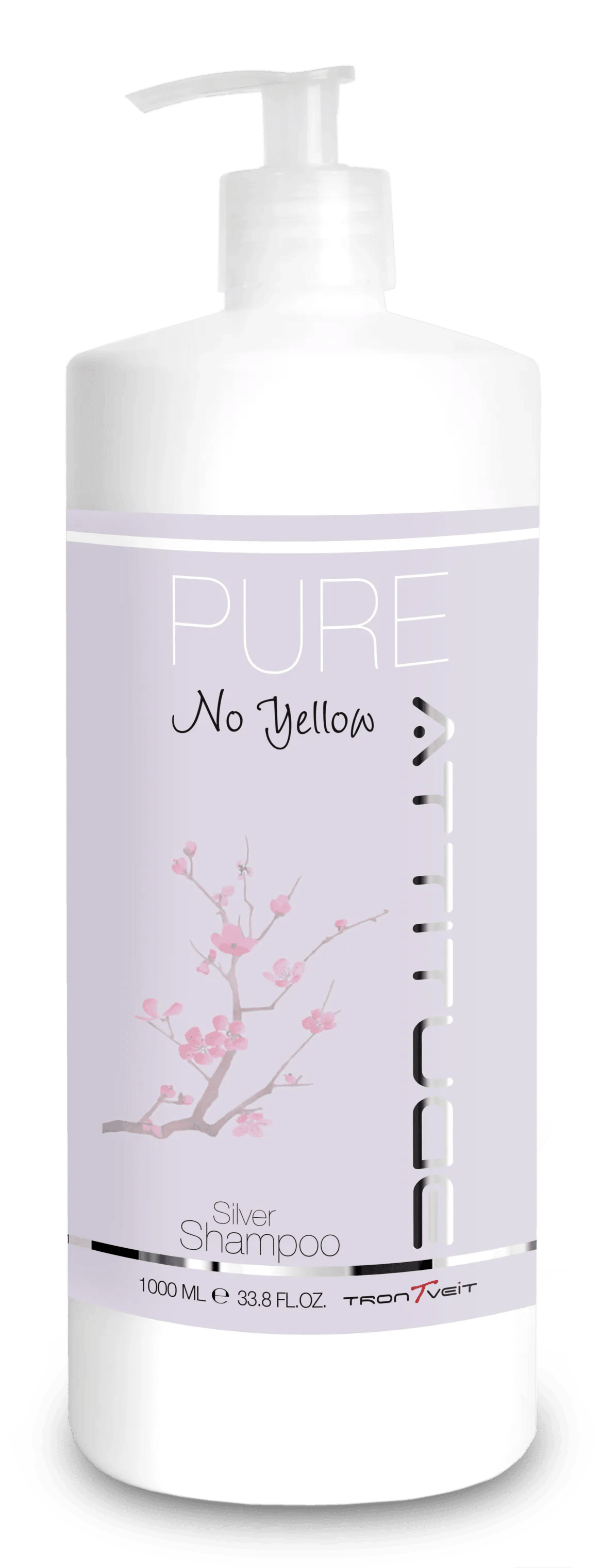 Trontveit Shampoo og hårpleje Pure Attitude Shampoo - No Yellow i 1000 ml, 1