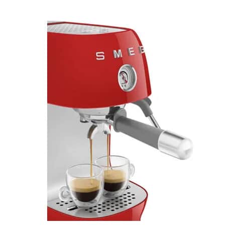 Smeg Espressomaskiner 50's style Espressomaskine i Rød, 3