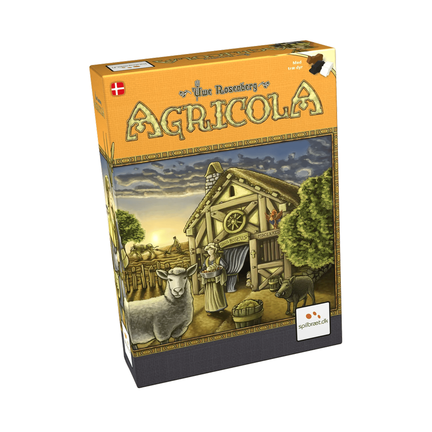 Spilbræt Spil Brætspil - Agricola i Multifarvet, 1