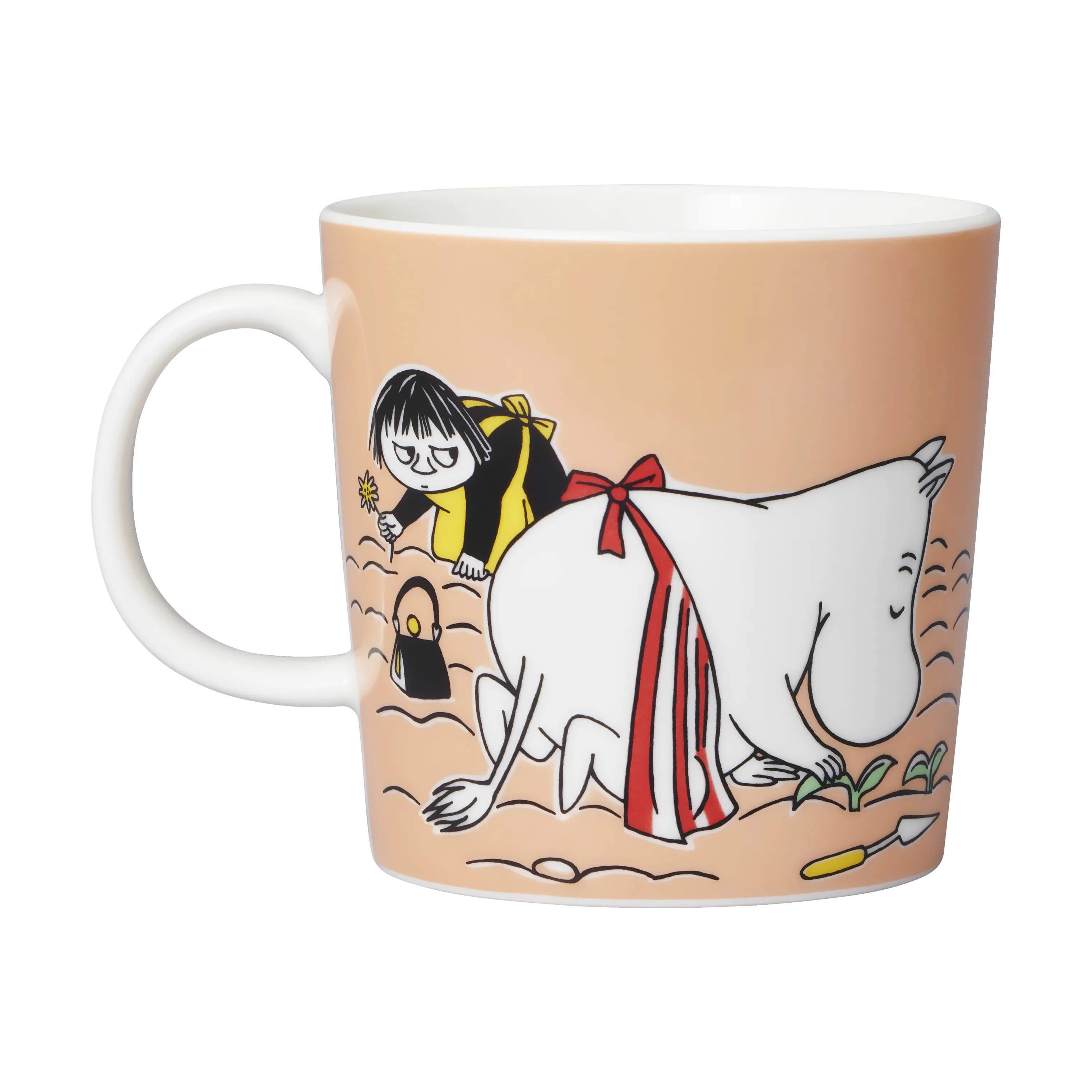 Moomin Arabia Krus og kopper med hank Ferieklar Krus - Mumimor i Mumimor/Marmelade, 30 cl, 4