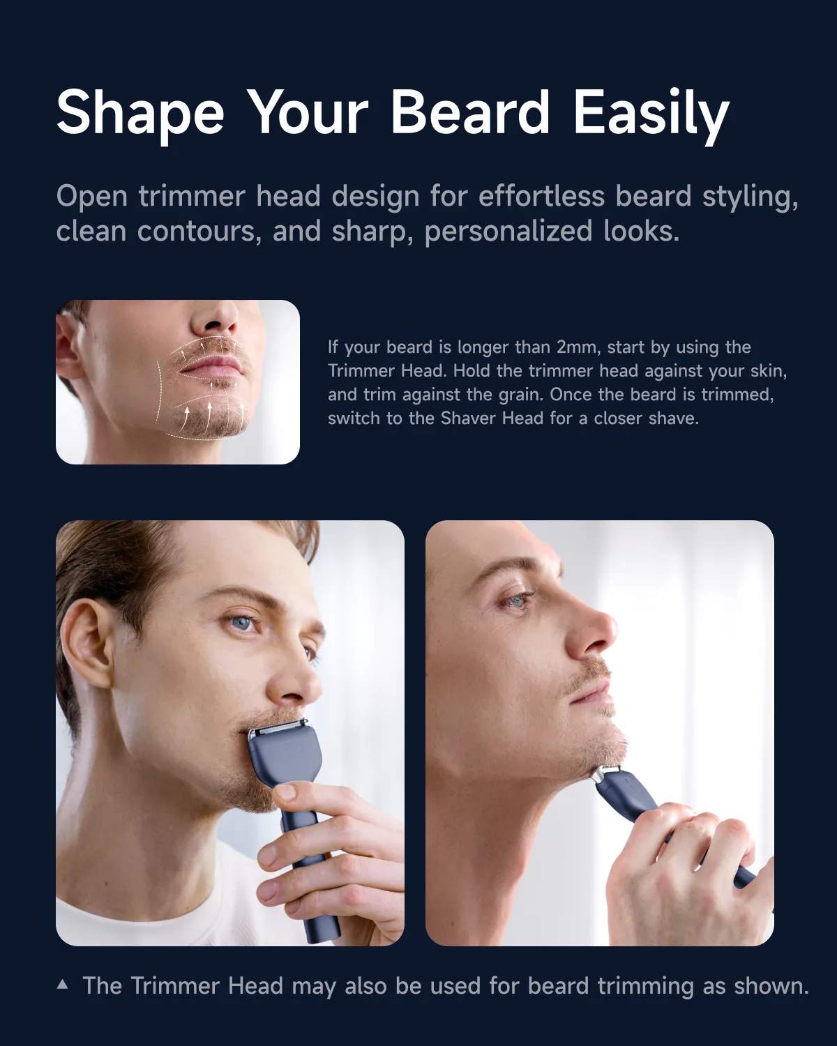 Laifen Barbermaskiner T1 PRO Barbermaskine i Blå, 6