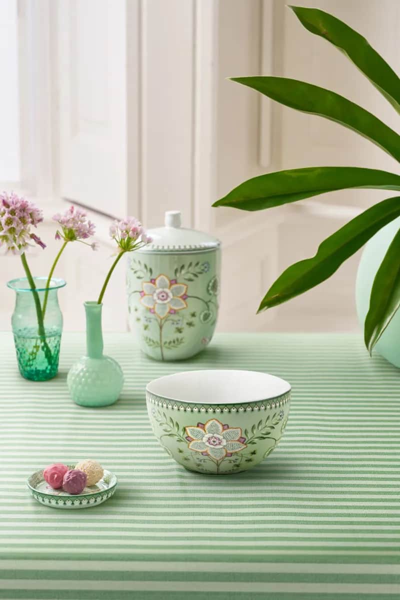 PIP Studio Serveringsskåle Lily & Lotus Skål i Lysegrøn, 2