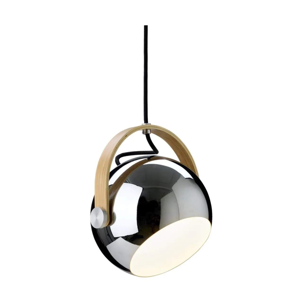 Halo Design Pendler D.C DC Pendel i Chrome, 18 cm, 1