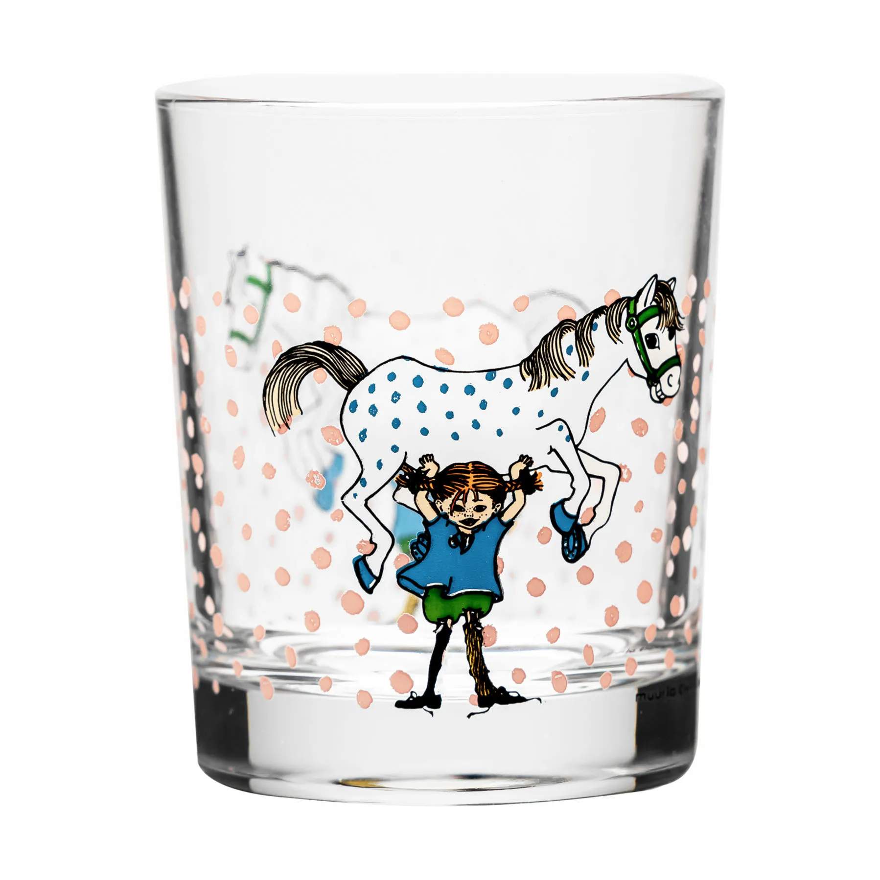Pippi Glas - Pippi & Hesten, pippi & hesten, large