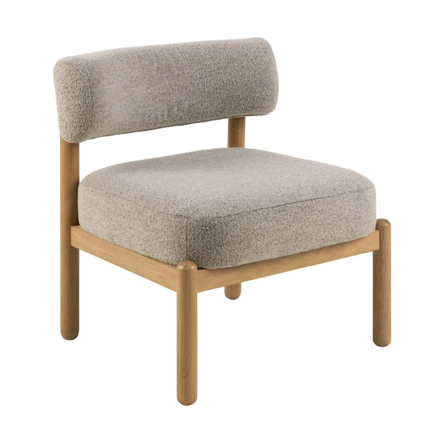 Burley Lounge Stol, beige, large