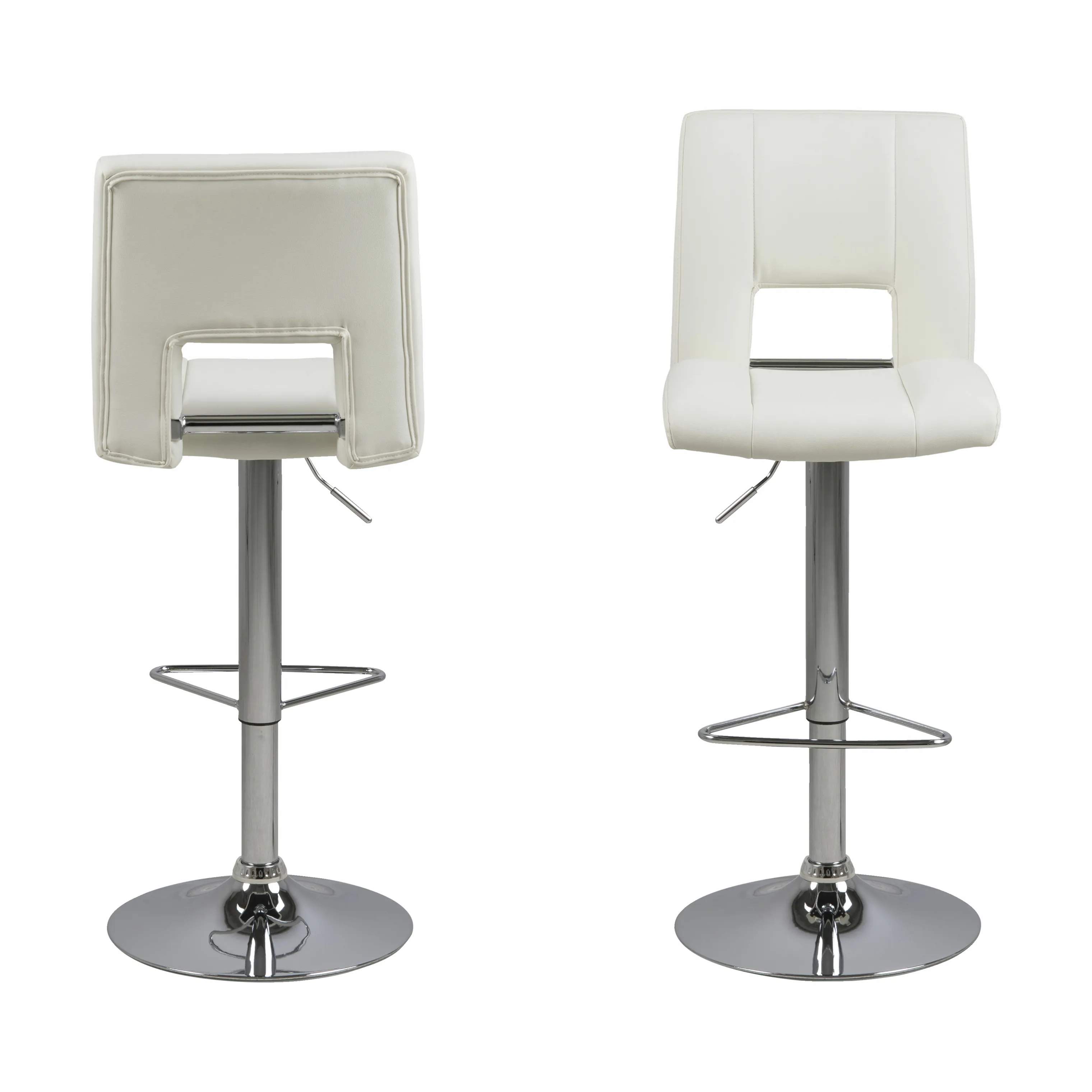 CASA Living Barstole Sylvia Barstol - 2 stk. i Hvid, 6