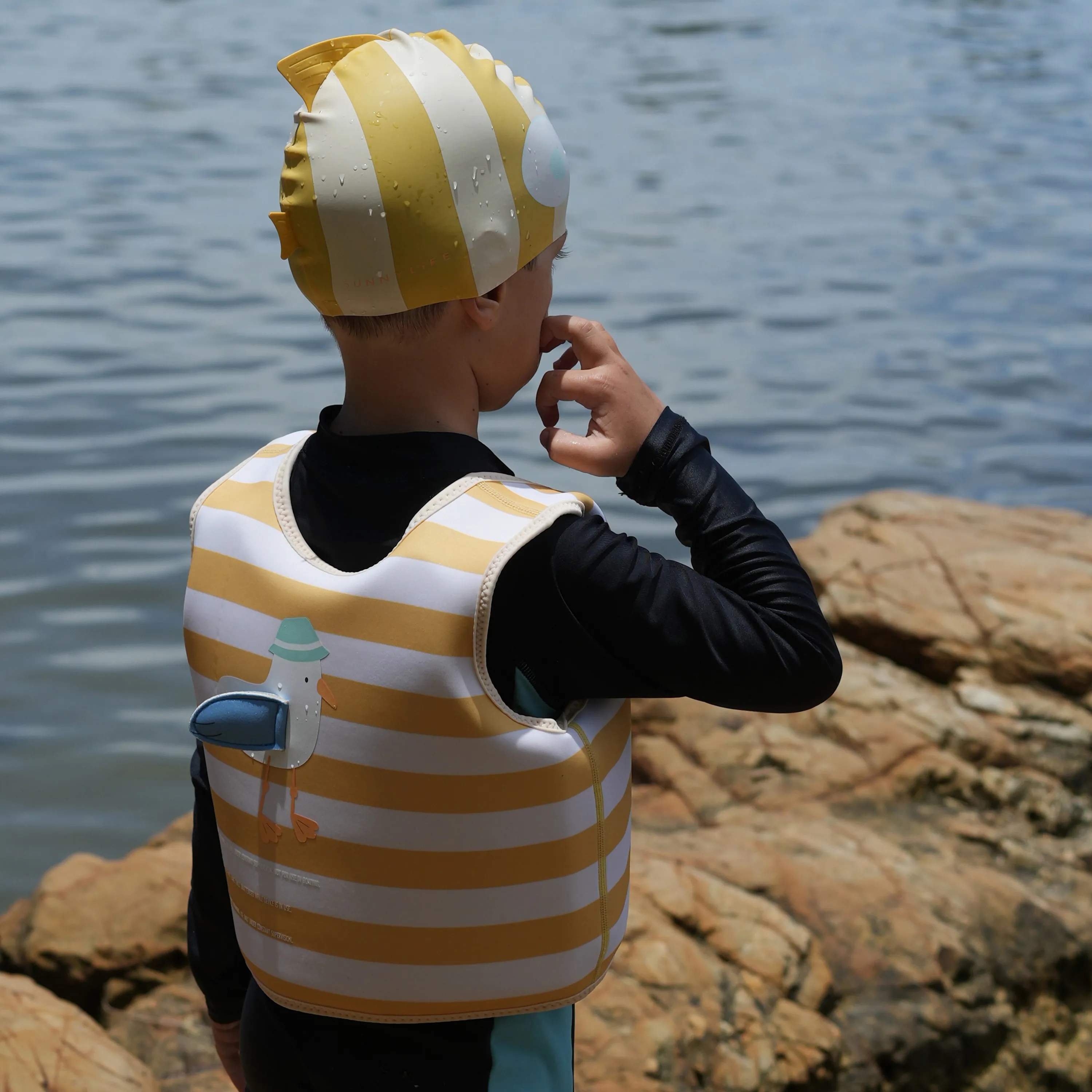 Sunnylife Badeudstyr Svømmevest - Sid The Seagull i Multi, 3-6 år, 2