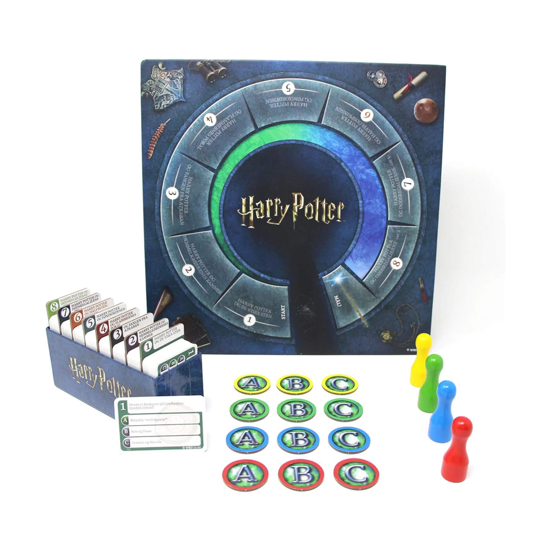 Spilbræt Spil Brætspil - Harry Potter Quiz i Hvid, 2