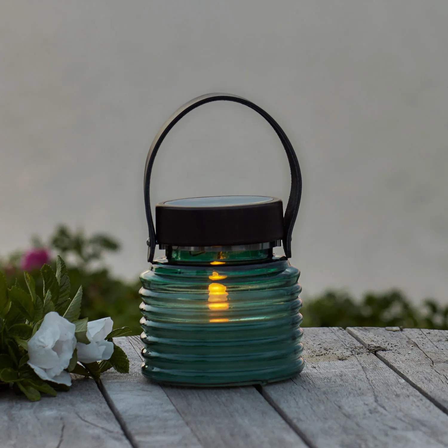 Sirius Lanterner Aston Solar Krukke i Grøn, 12 cm, 2