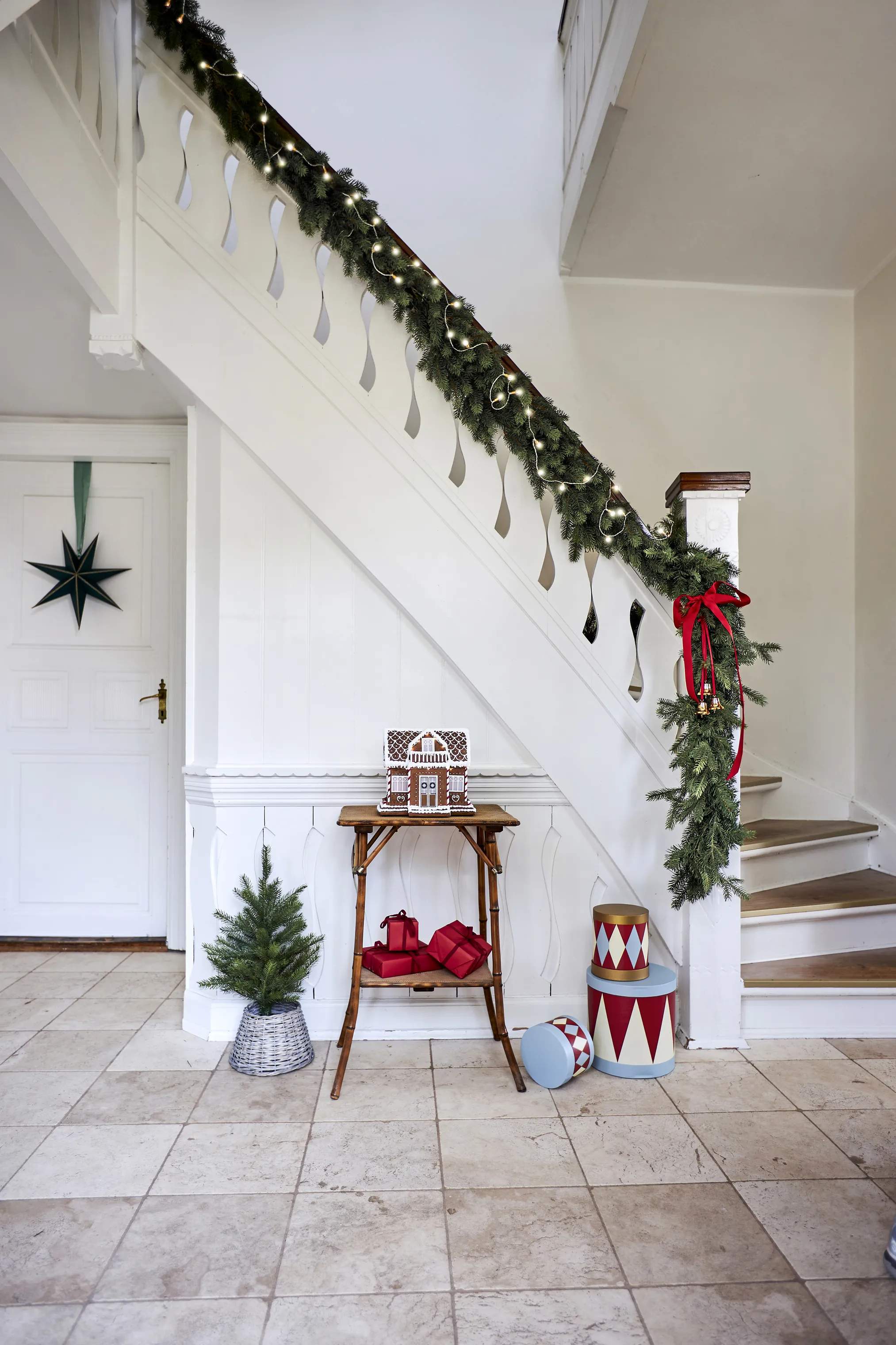 Casa Christmas Øvrigt julepynt Grandis Fir Kunstig Granguirlande i Grøn, 3