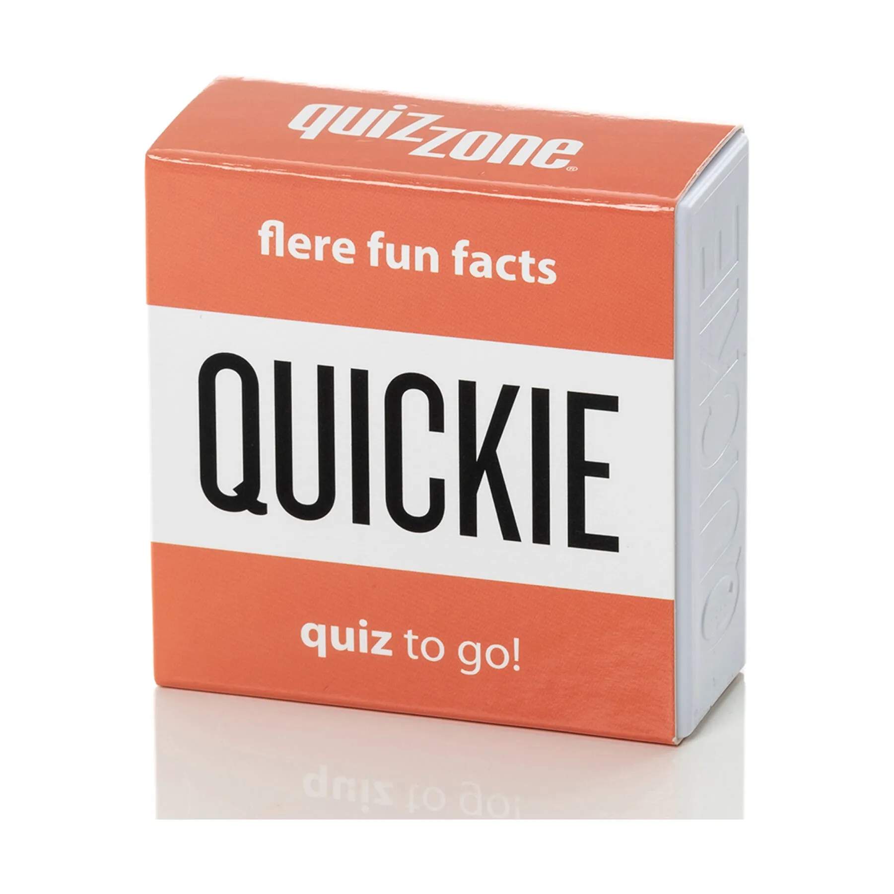 Spilbræt Spil Brætspil - Quizzone Quickie - Flere Funfacts i Mørk orange, 1