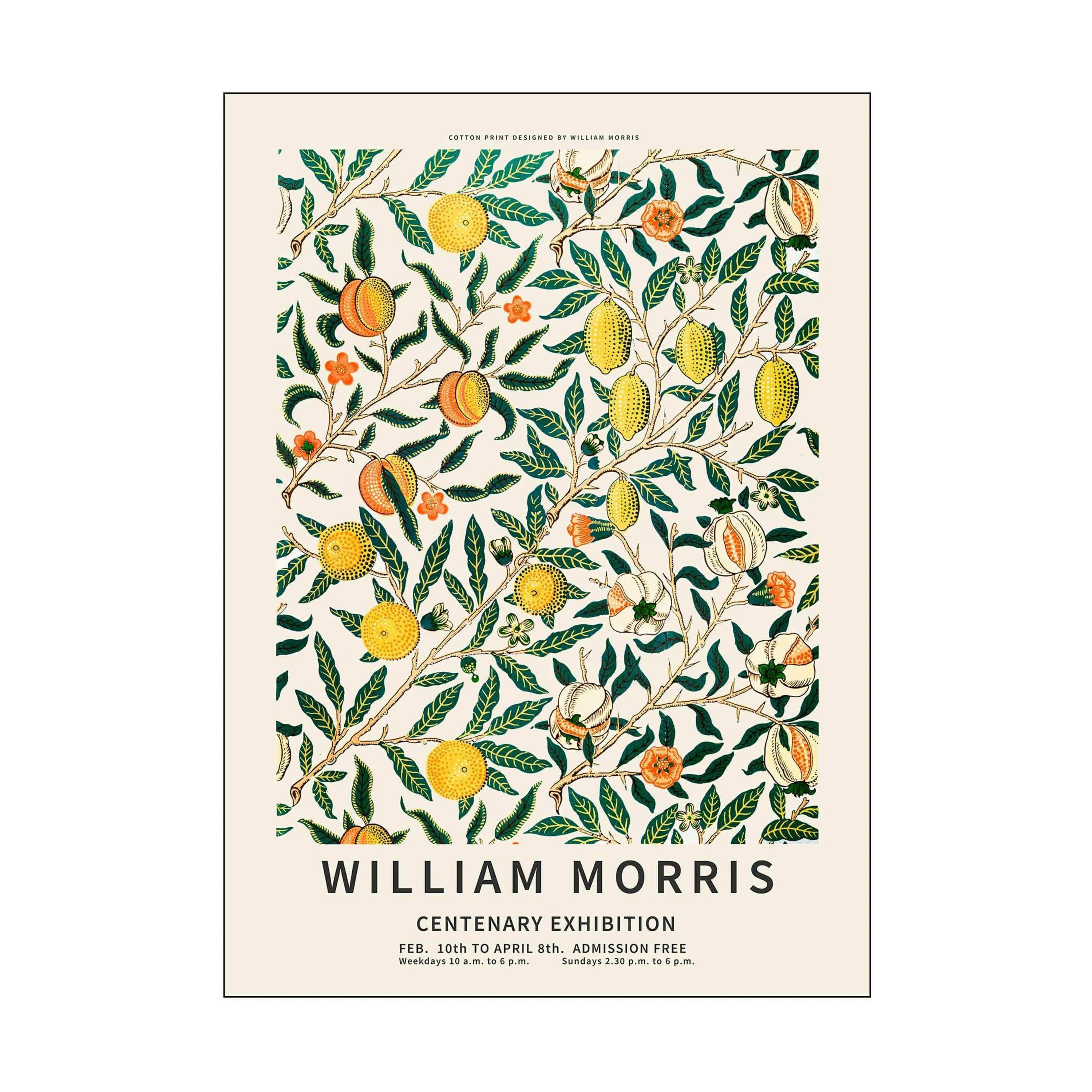 William Morris plakater Plakat - Tree Fruits
