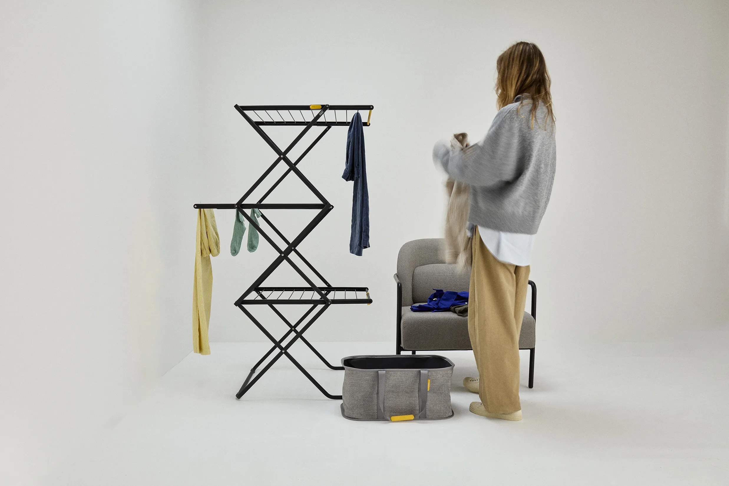 Joseph Joseph Tørrestativer AirFrame™ Max Tørrestativ i Sort, 13