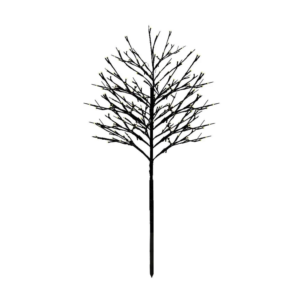 Sirius Lysdekoration Noah Lystræ m. ledning i Sort, 180 cm, 1