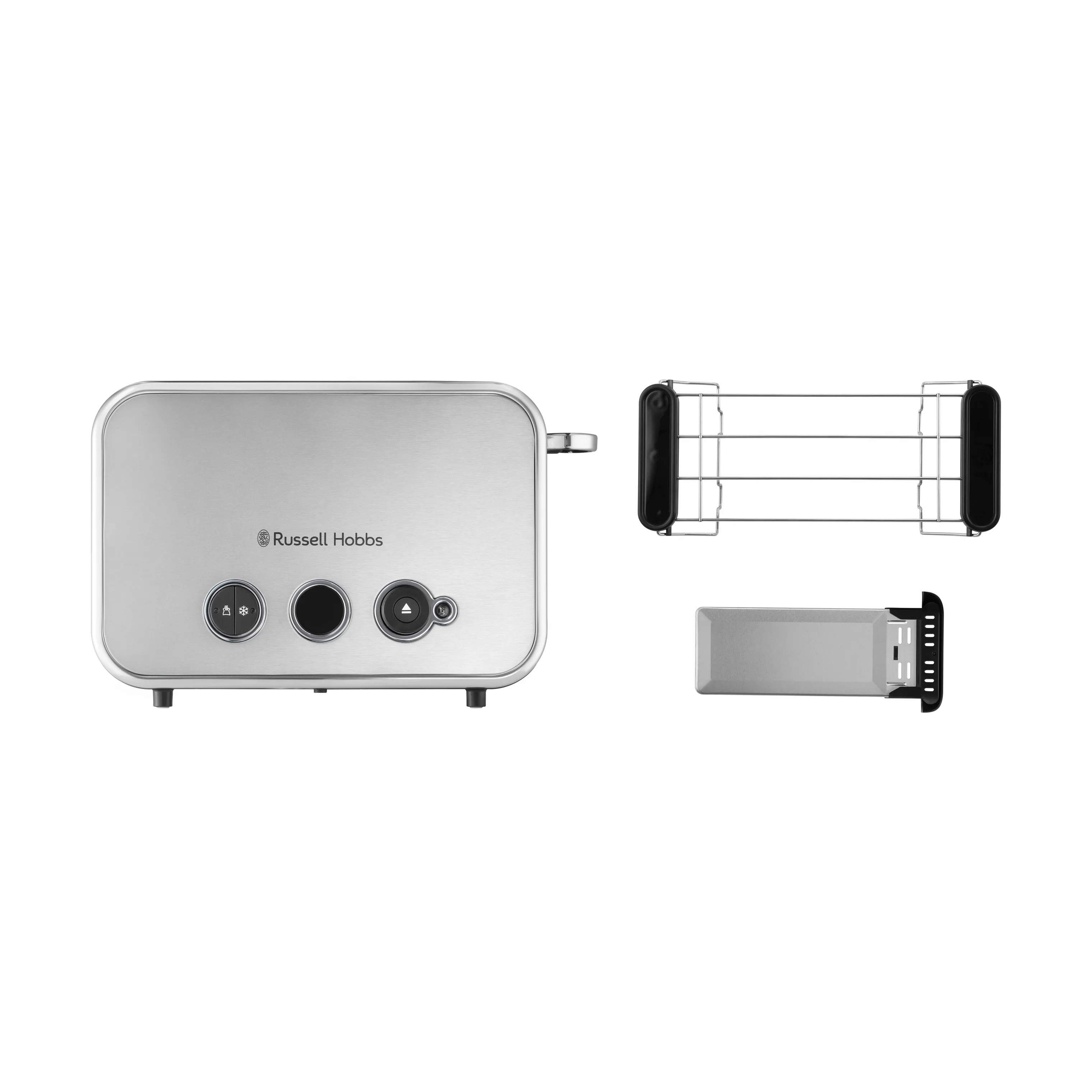 Russell Hobbs Brødristere Distinctions Distinction Brødrister i Titanium, 3