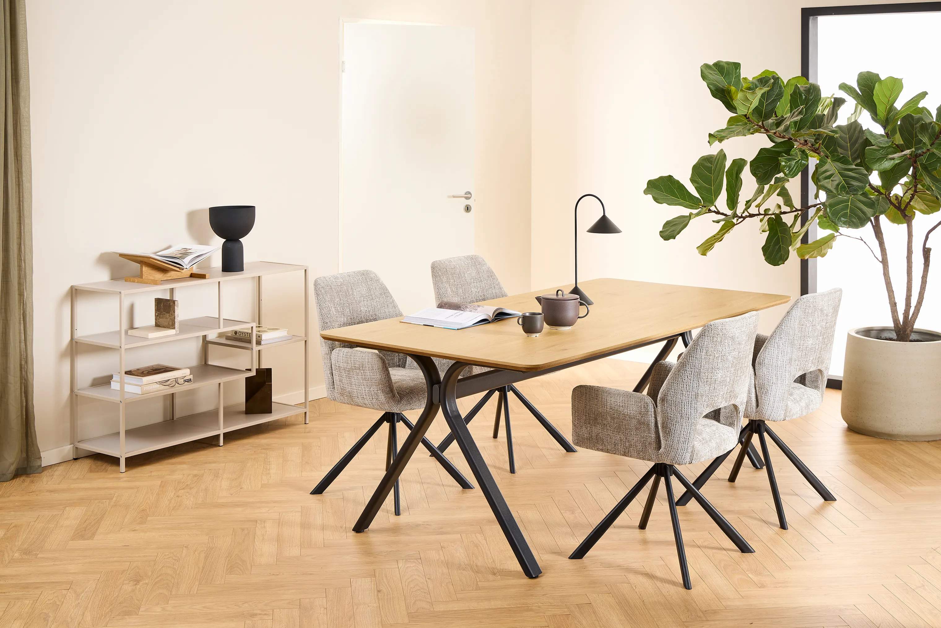 CASA Living Reoler og tilbehør Seaford Reol i 78 cm, 2