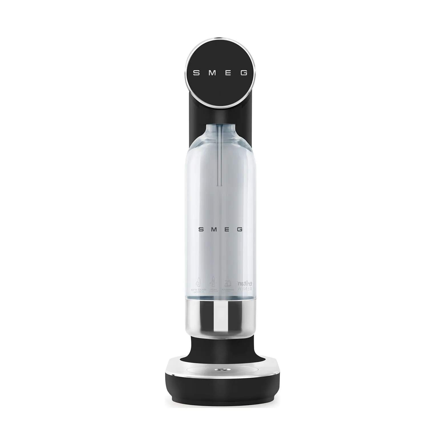 Smeg Sodavandsmaskiner Collezione Kulsyremaskine i Mat sort, 3