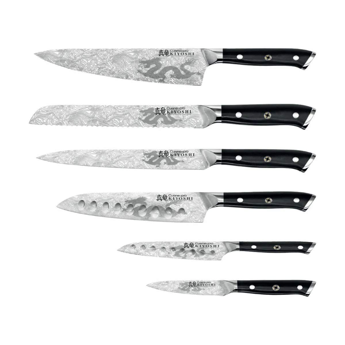 THE CUSTOM CHEF™ Knivblokke med knive Cuisine::pro®
KIYOSHI™ Cuisine::pro KIYOSHI™ Kei Knivblok - 7 dele i Brun/sølv, 4