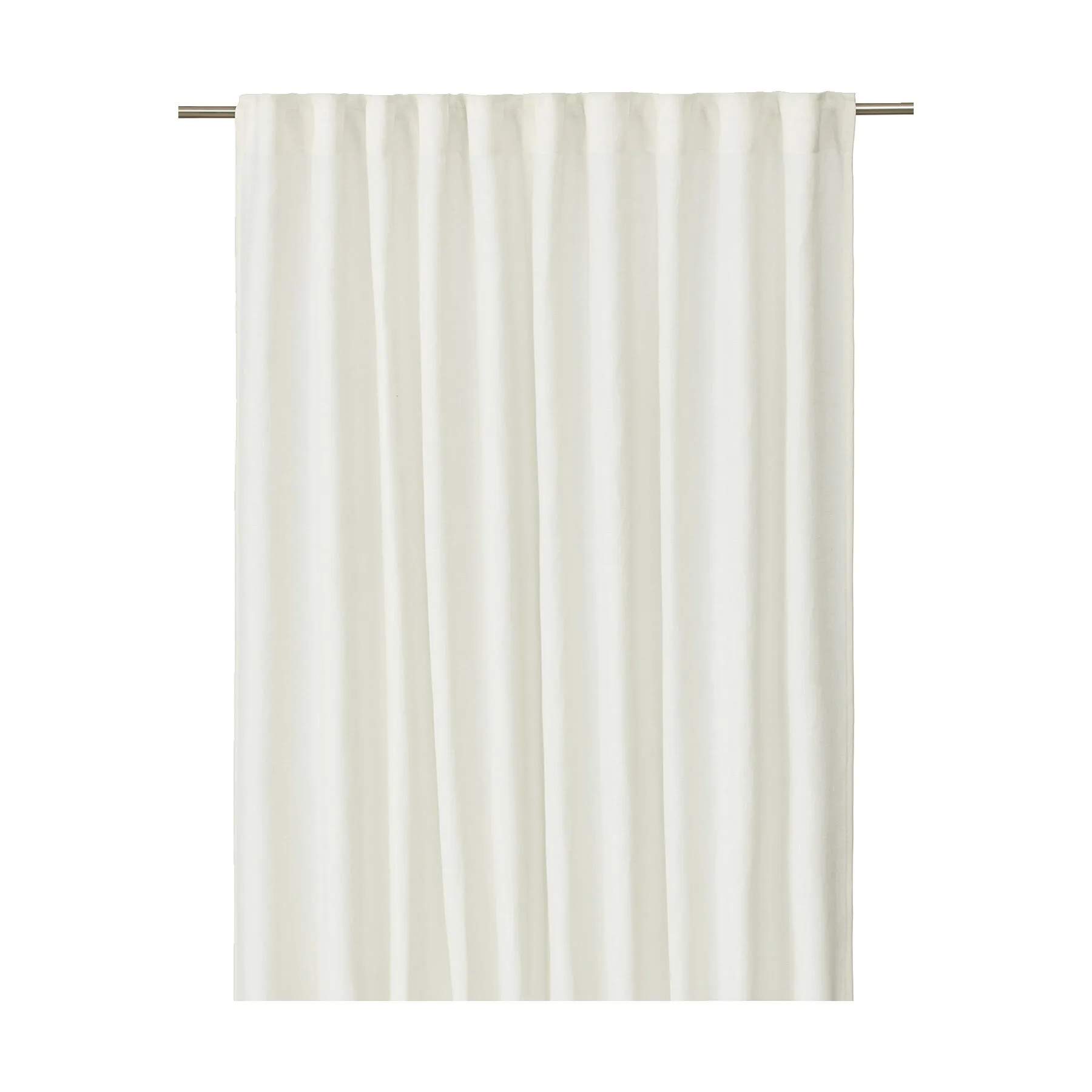 Svanefors Gardiner og gardinstænger Cecil Gardin - 2 stk. i Offwhite, H320 x B145 cm, 1