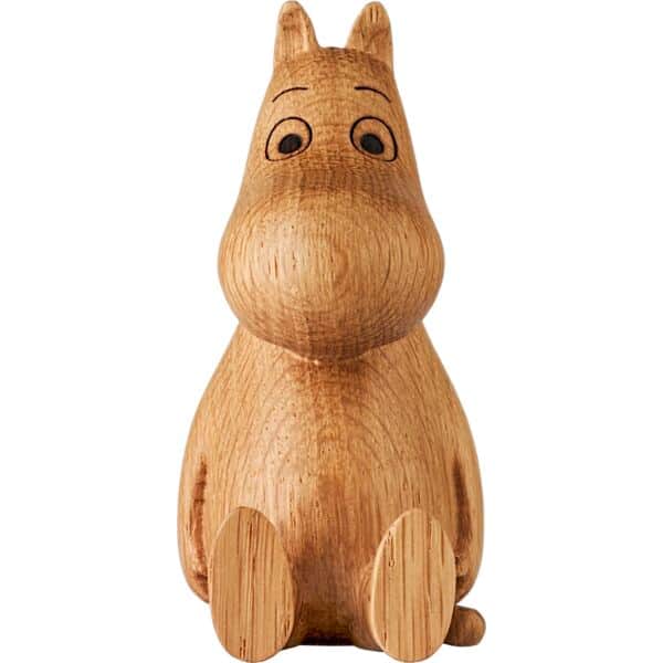 Moomin Øvrige figurer Mumitroldene Træfigur - Mumitrolden i Mumitrolden, 10 cm, 1