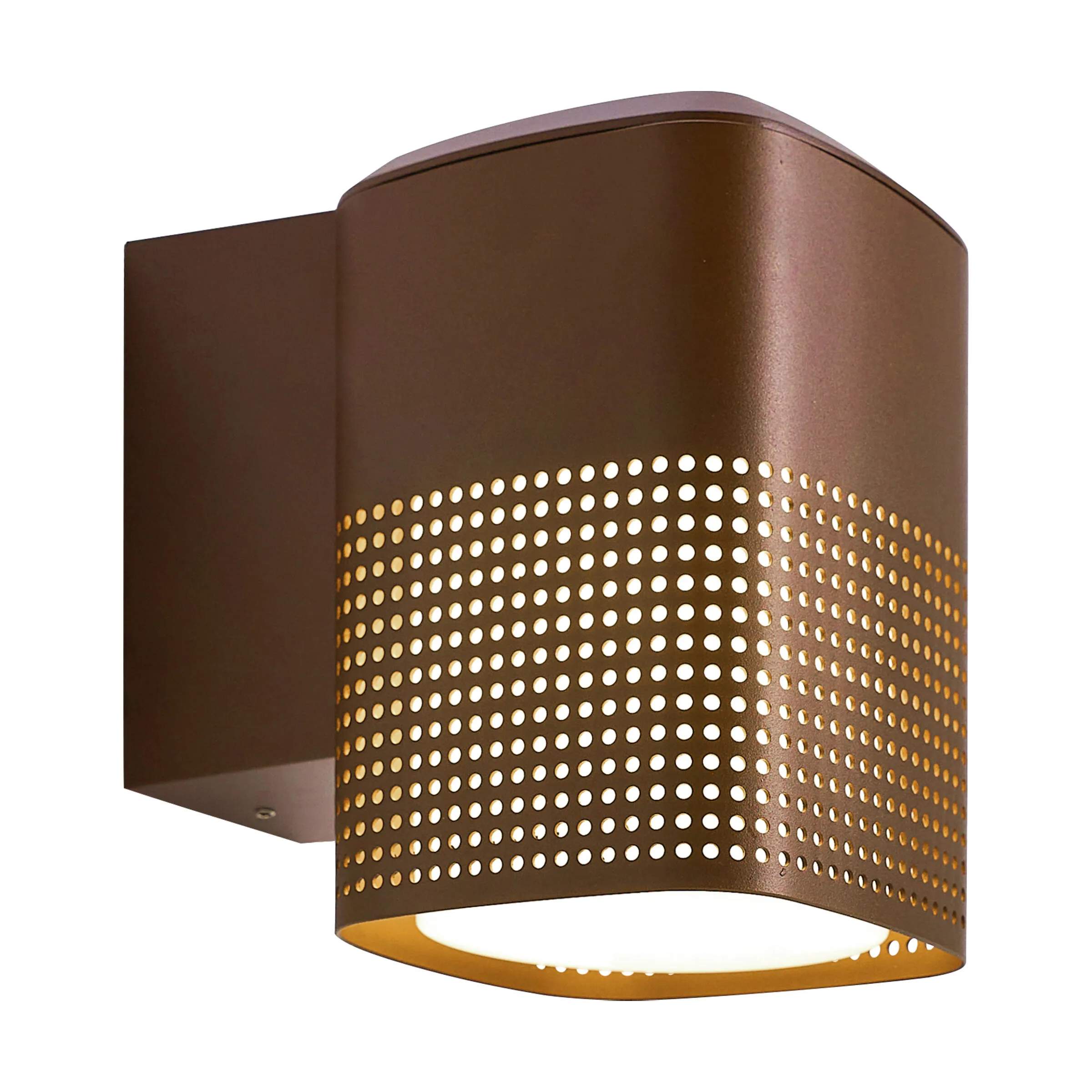 Nordlux Udendørs væglamper Sidara Væglampe i Metalbrun, 1