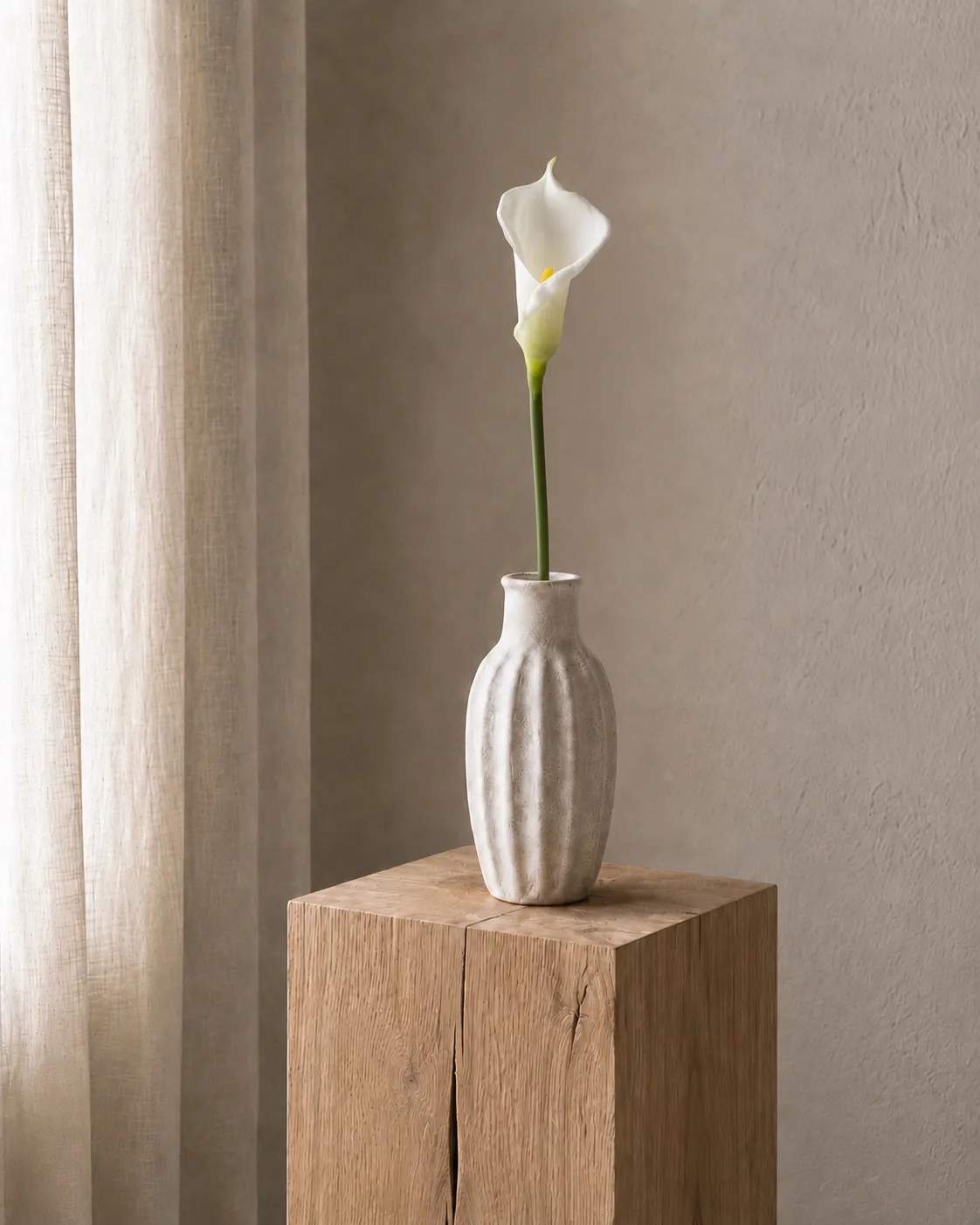 everbloom Kunstige blomster Artificial Flower Kunstig Blomst - Kalla i Hvid, 2