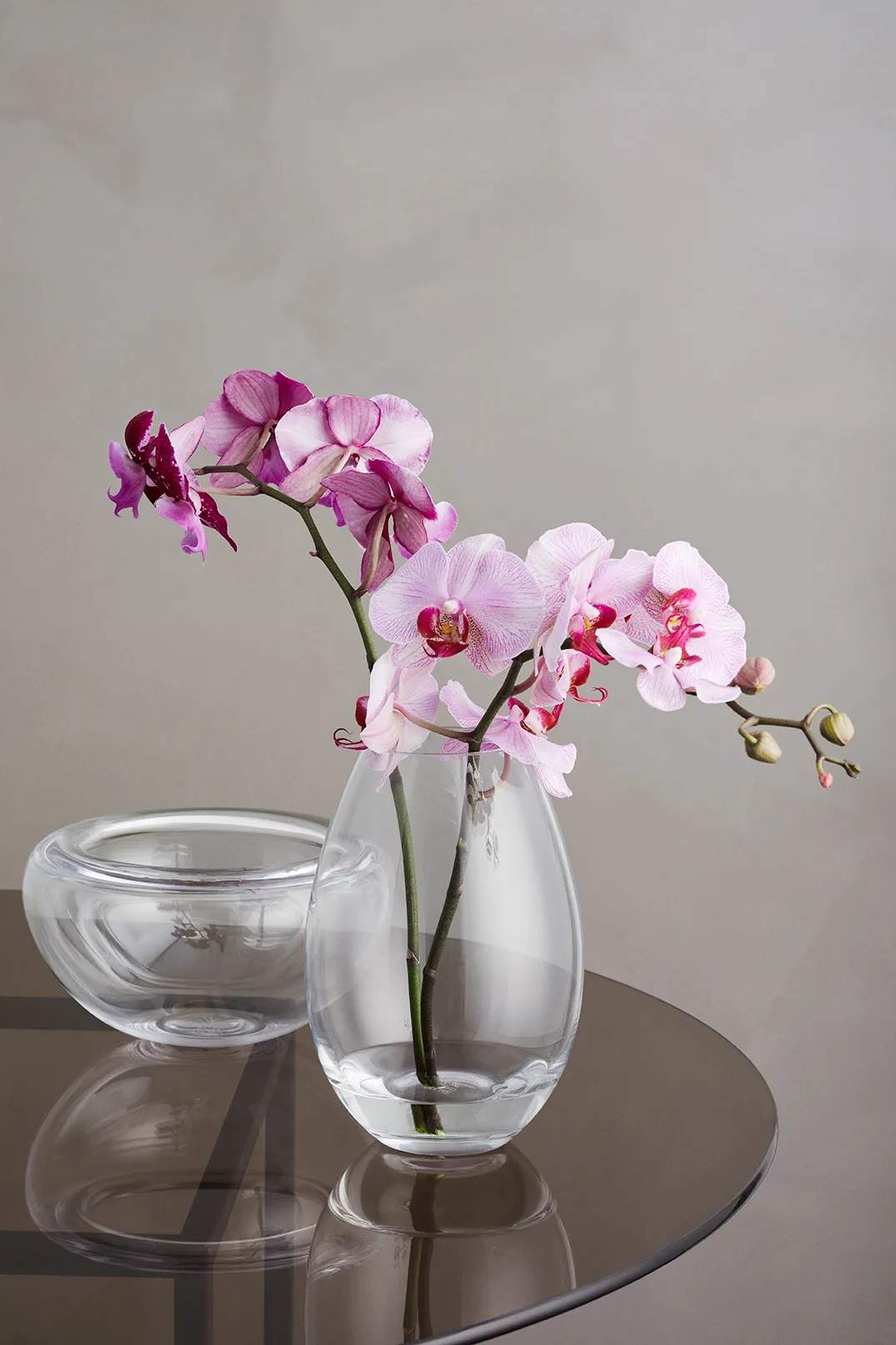 Holmegaard Vaser Cocoon Vase i Klar, 20,5 cm, 3