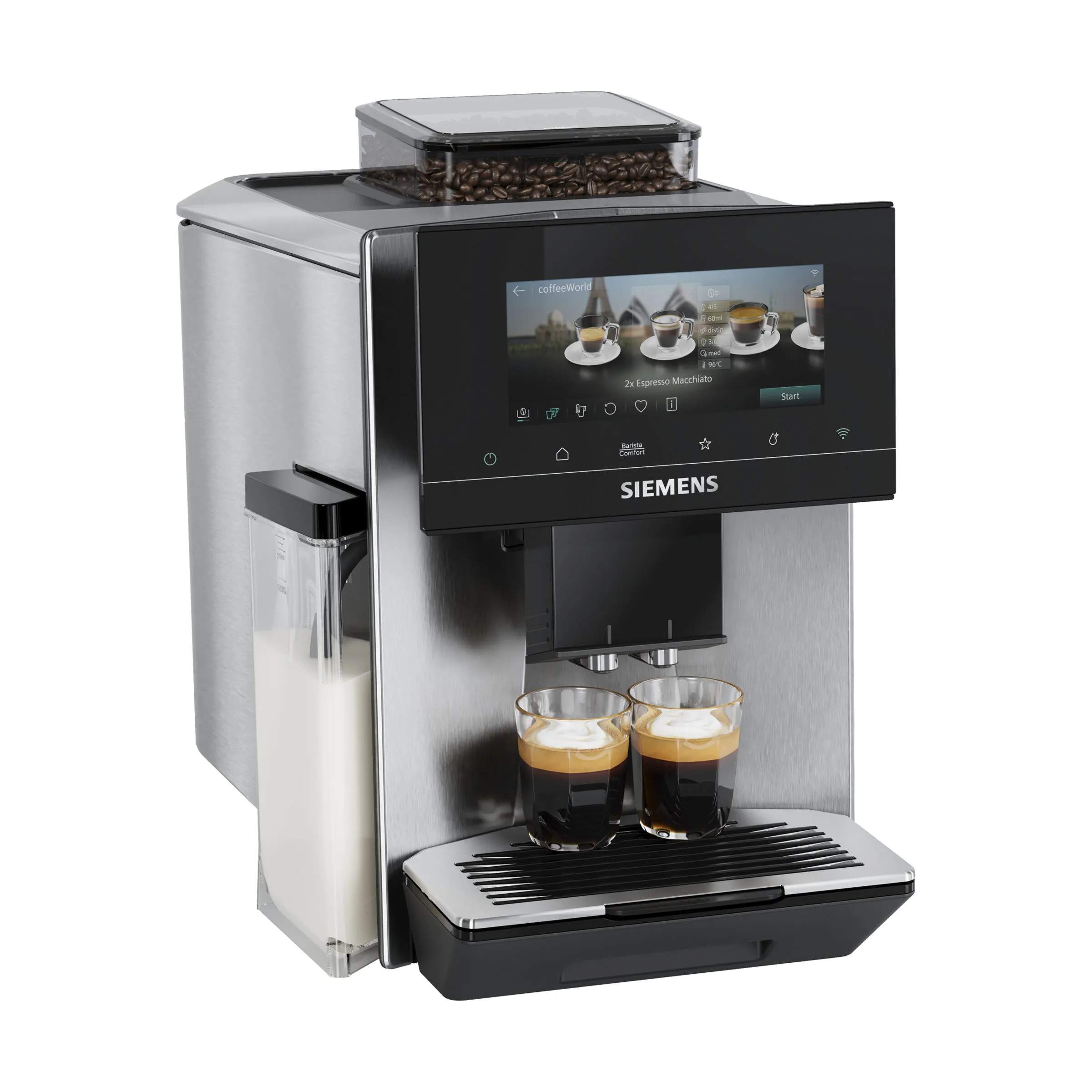 Siemens Kaffemaskiner EQ900 iAroma Kaffemaskine i Grå, 1