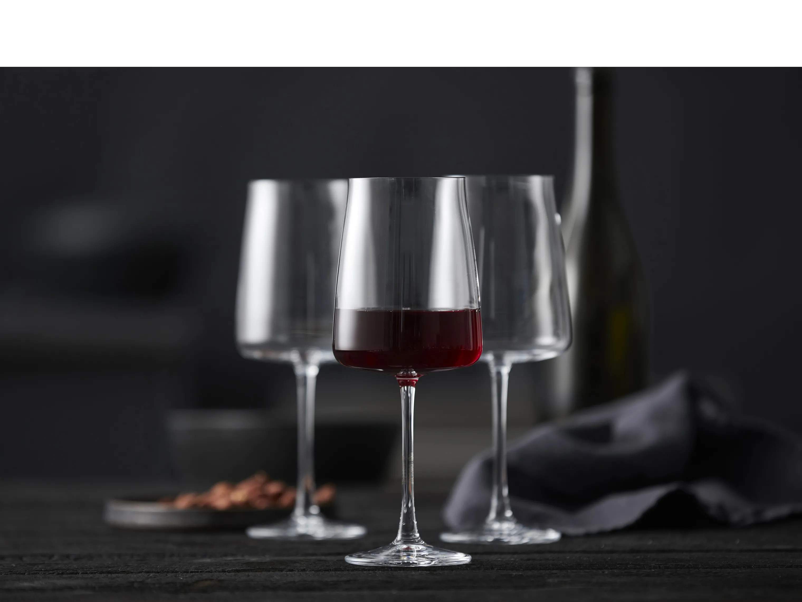 Lyngby Glas Rødvinsglas Zero Rødvinsglas - 4 stk. i Klar, 54 cl, 8