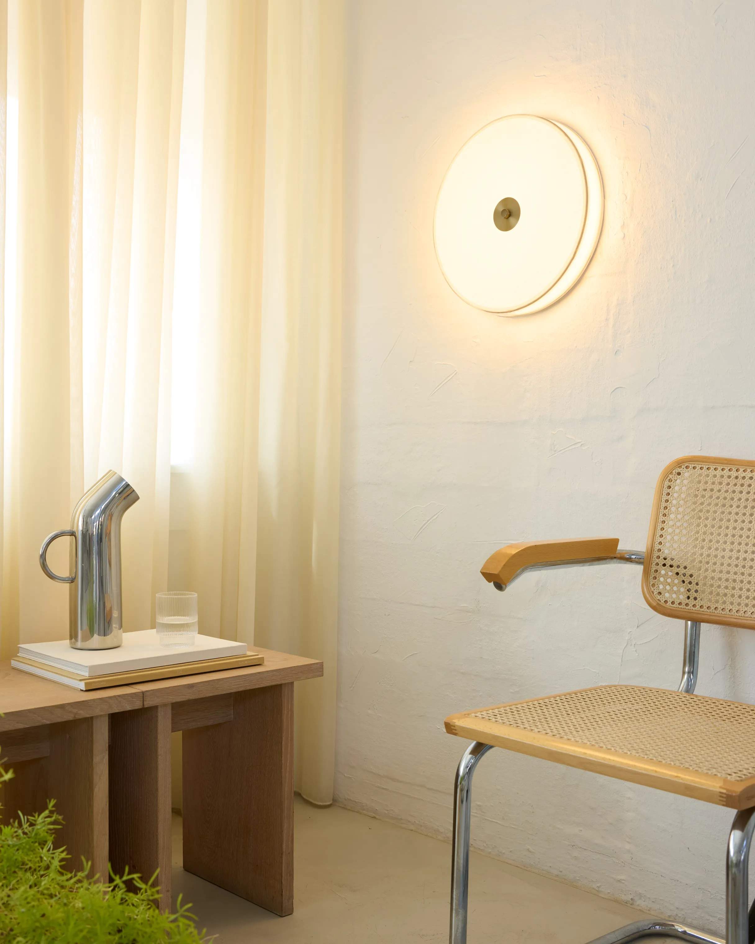 Halo Design Loftlamper Shade Loftslampe i Creme, Messing, 2