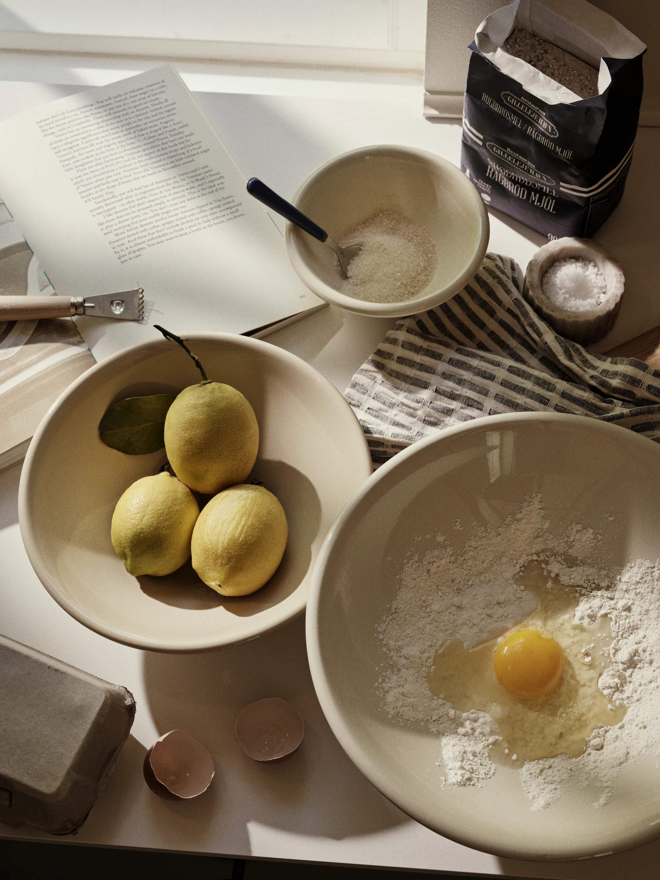 Broste Copenhagen Skåle Alfredo Skål i Cream, 2