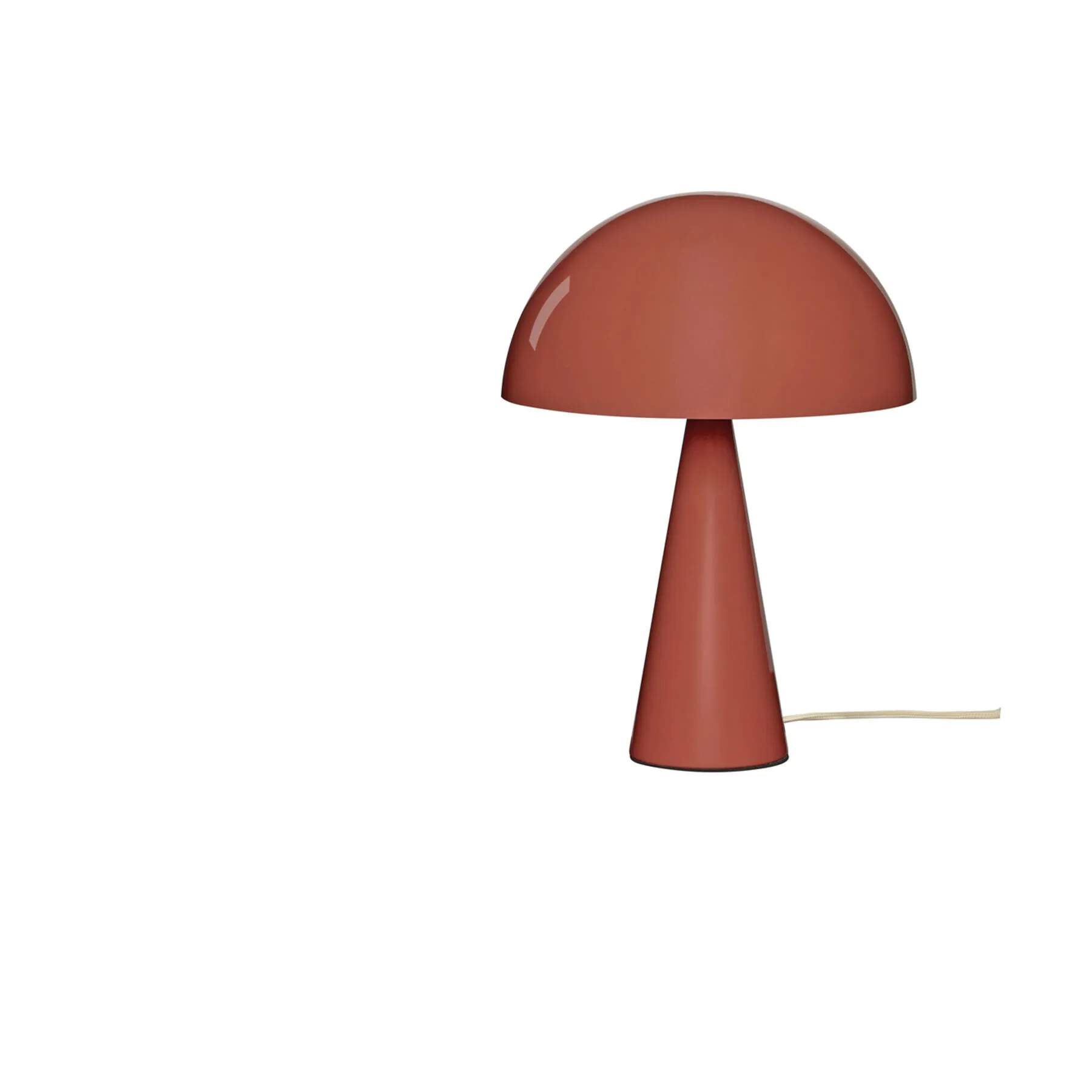 Hübsch Bordlamper Mush Bordlampe i Rød2, 34 cm, 1