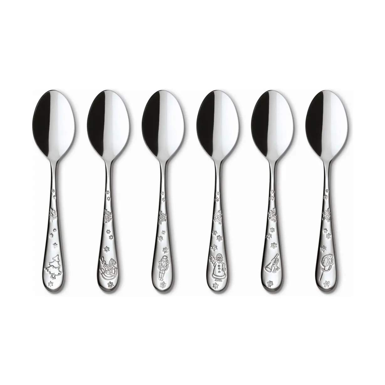 Toy's Delight Kaffeske - 6 stk., silver/platinum, large