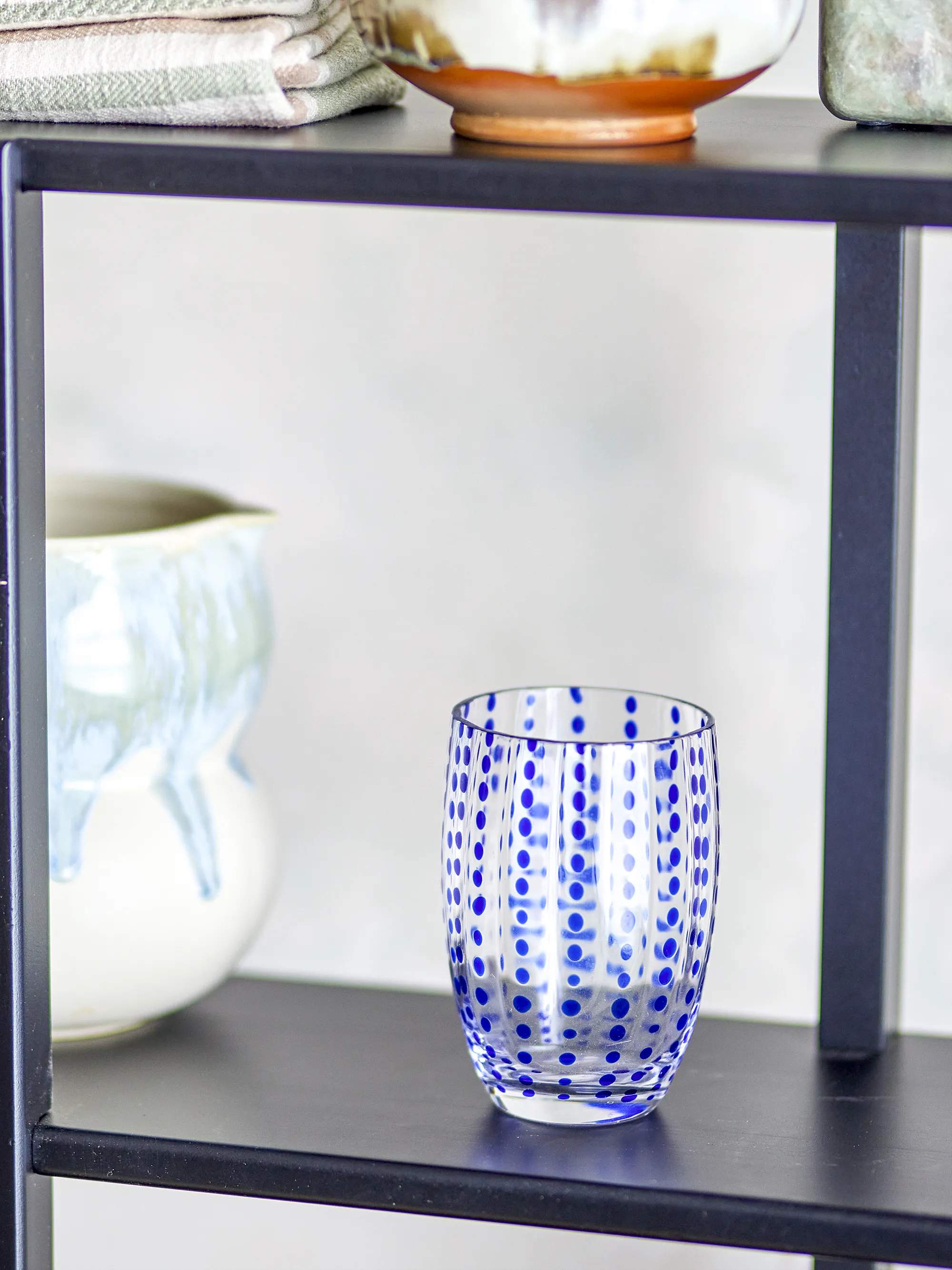 Bloomingville Vandglas Brinley Vandglas - 4 stk. i Blue, 3