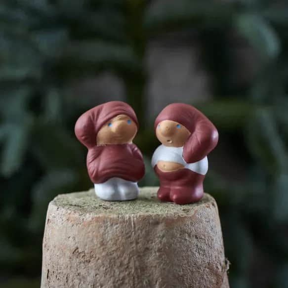 Klarborg Nisser Nisser - Signe & Sigurd i 4 cm, 2