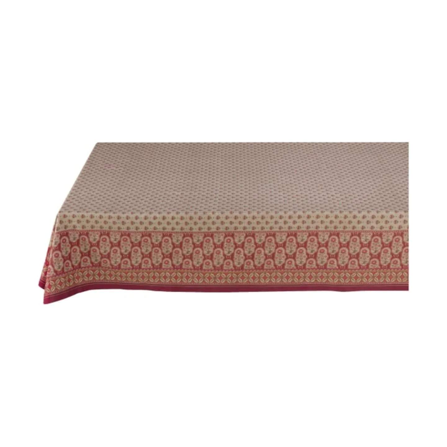 PIP Studio Duge Blooming Tales Dug i Dark Red, B150 x L250 cm, 5