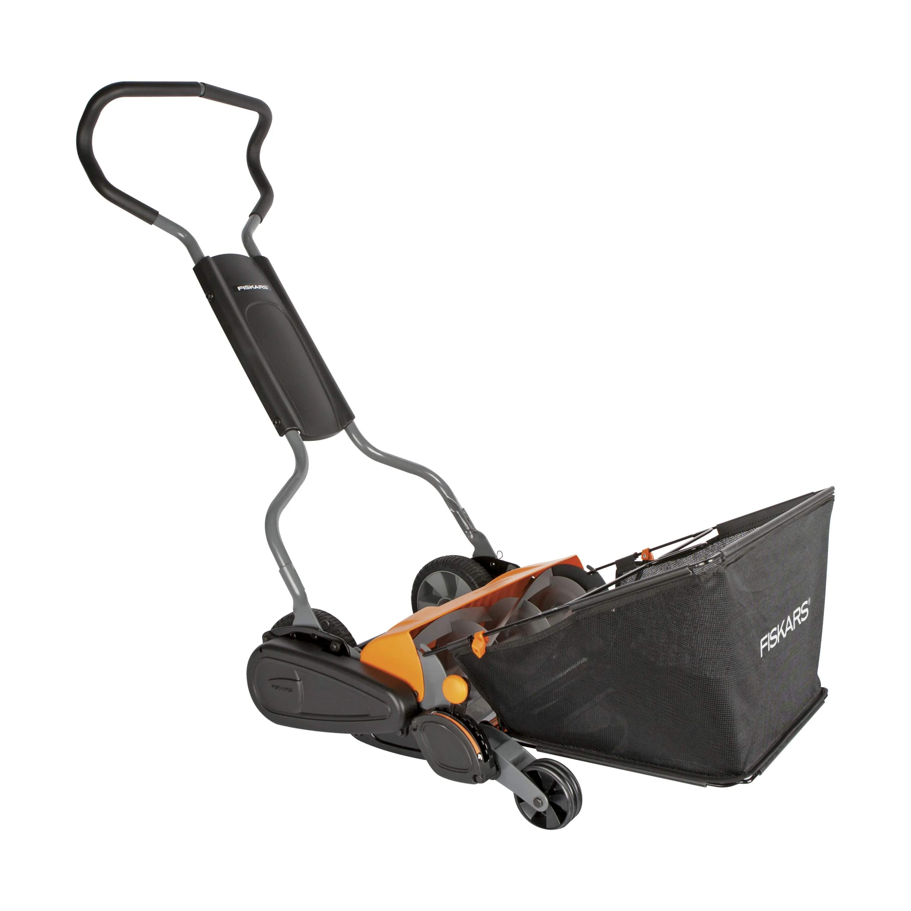 Fiskars Havemaskiner StaySharp™ Max Håndplæneklipper i Sort/orange, 2