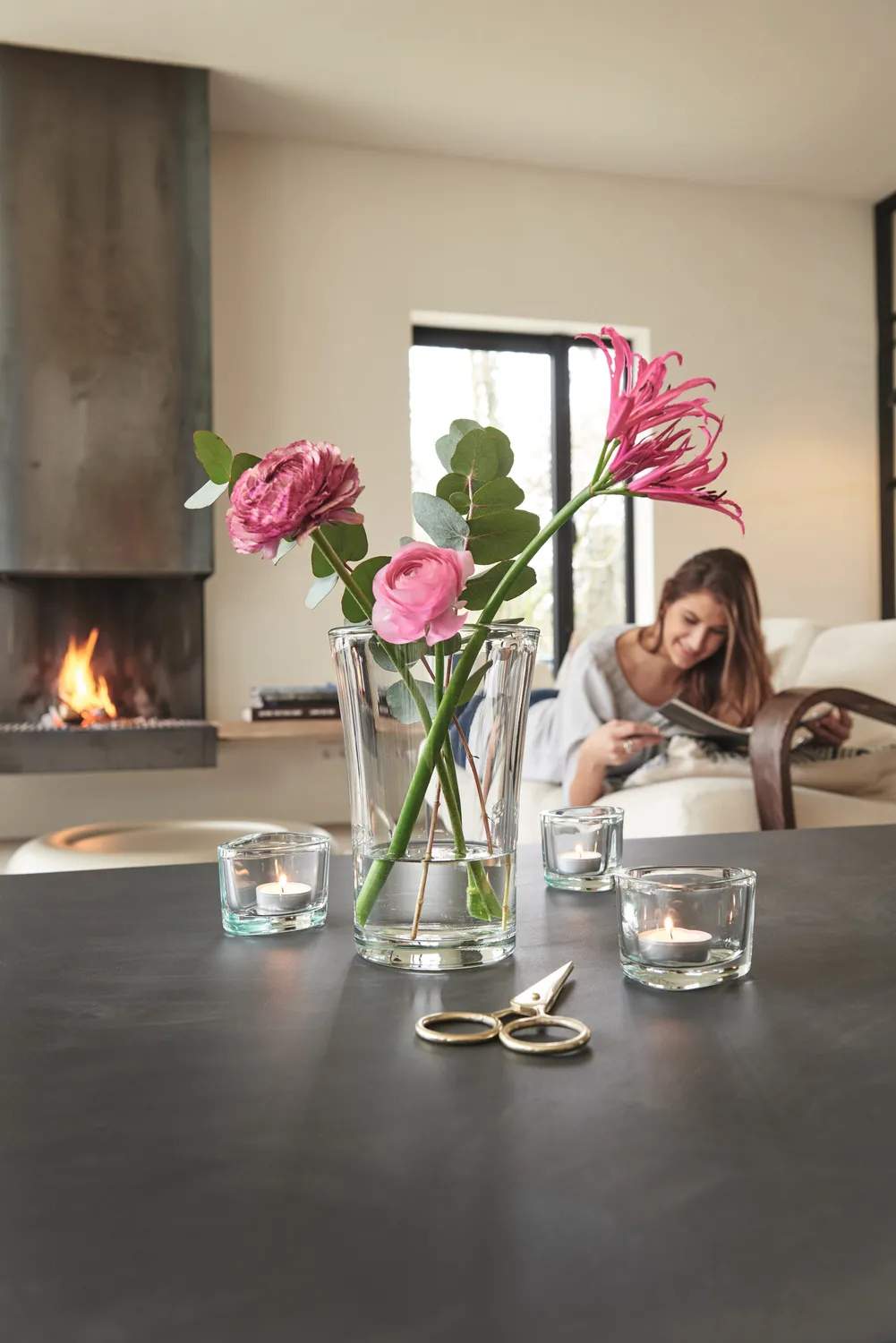 Leonardo Vaser Bloom Vase i Klar, 2