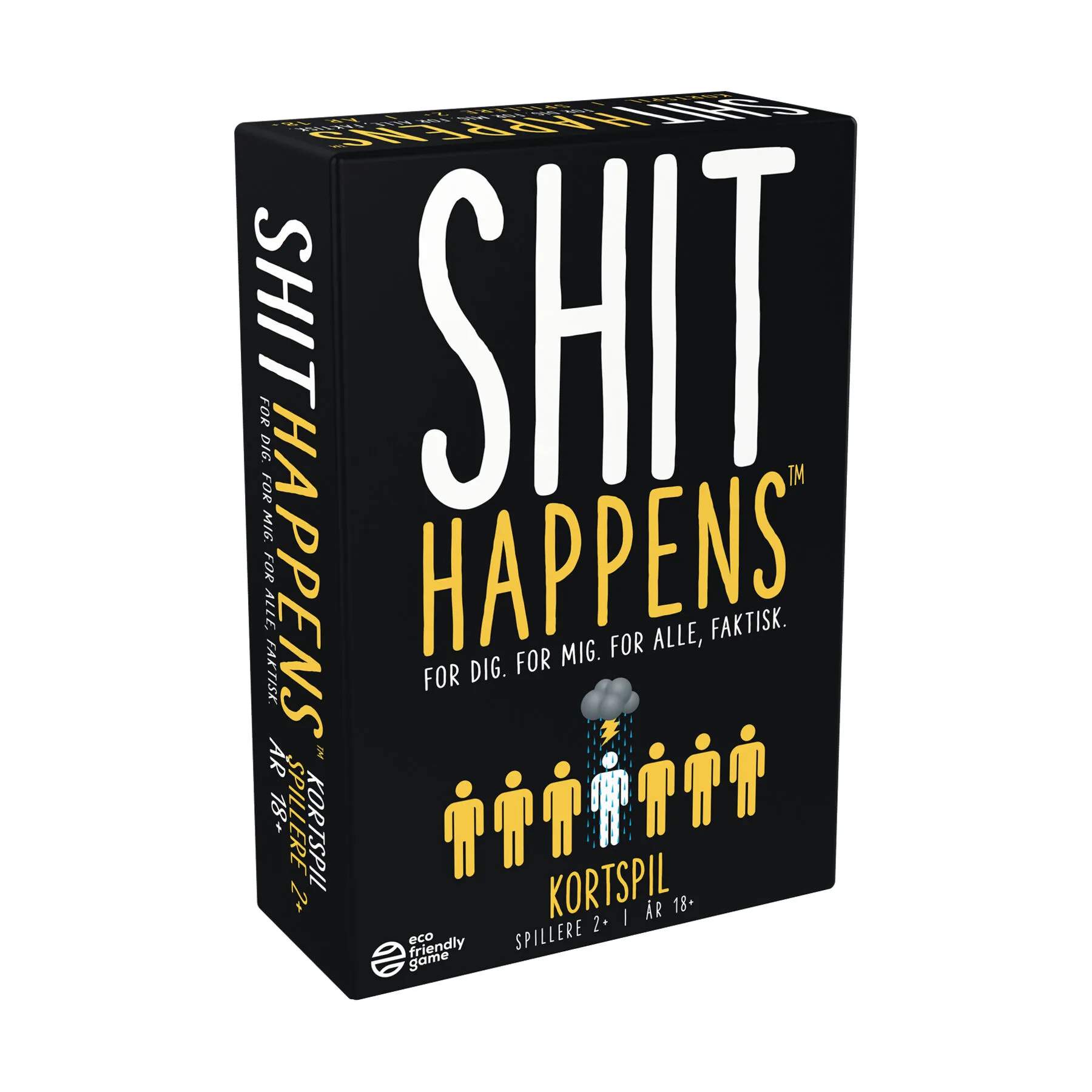 Spilbræt Spil Kortspil - Shit Happens i Sort, 2