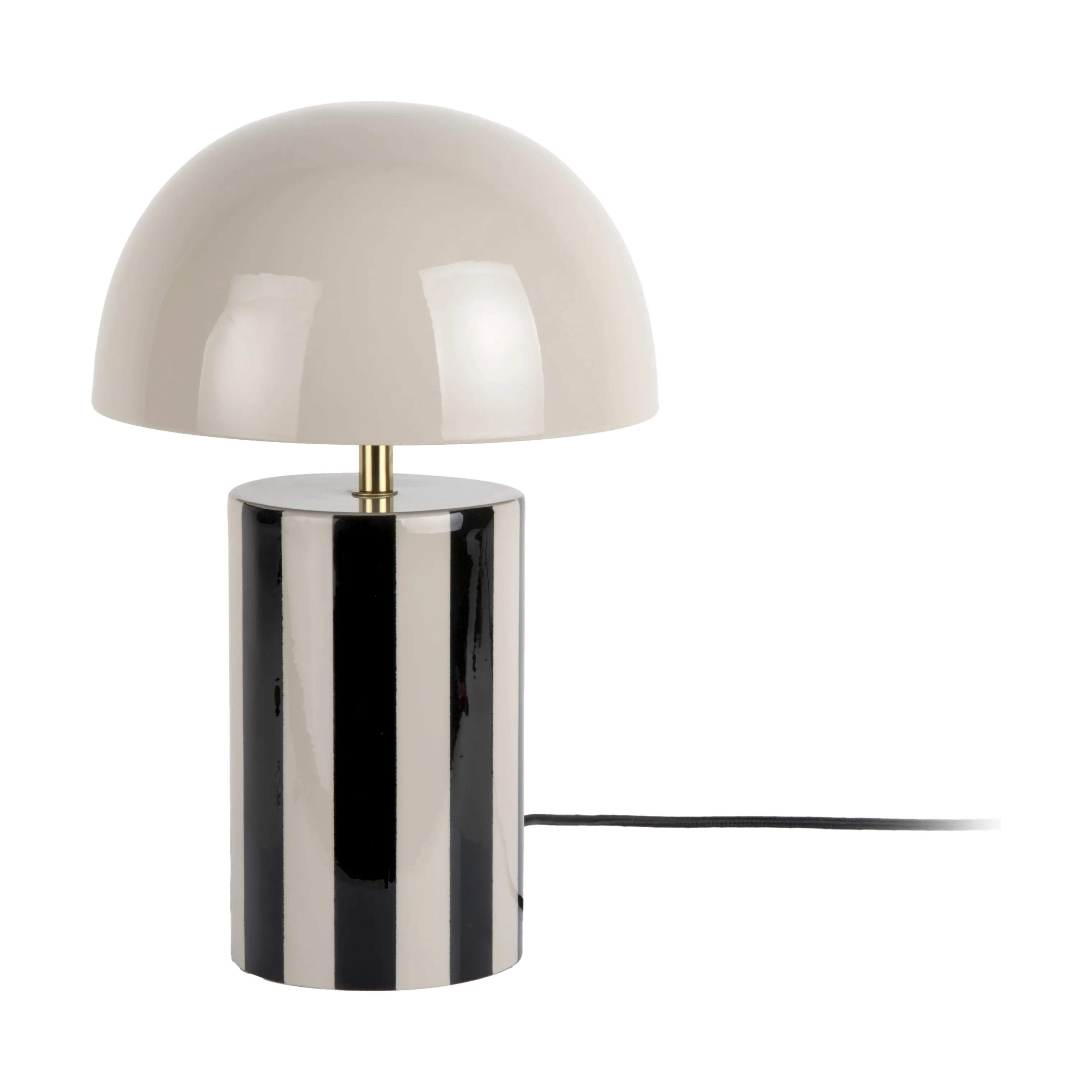 Leitmotiv Bordlamper Rayado Bordlampe i Black & warm grey, 1