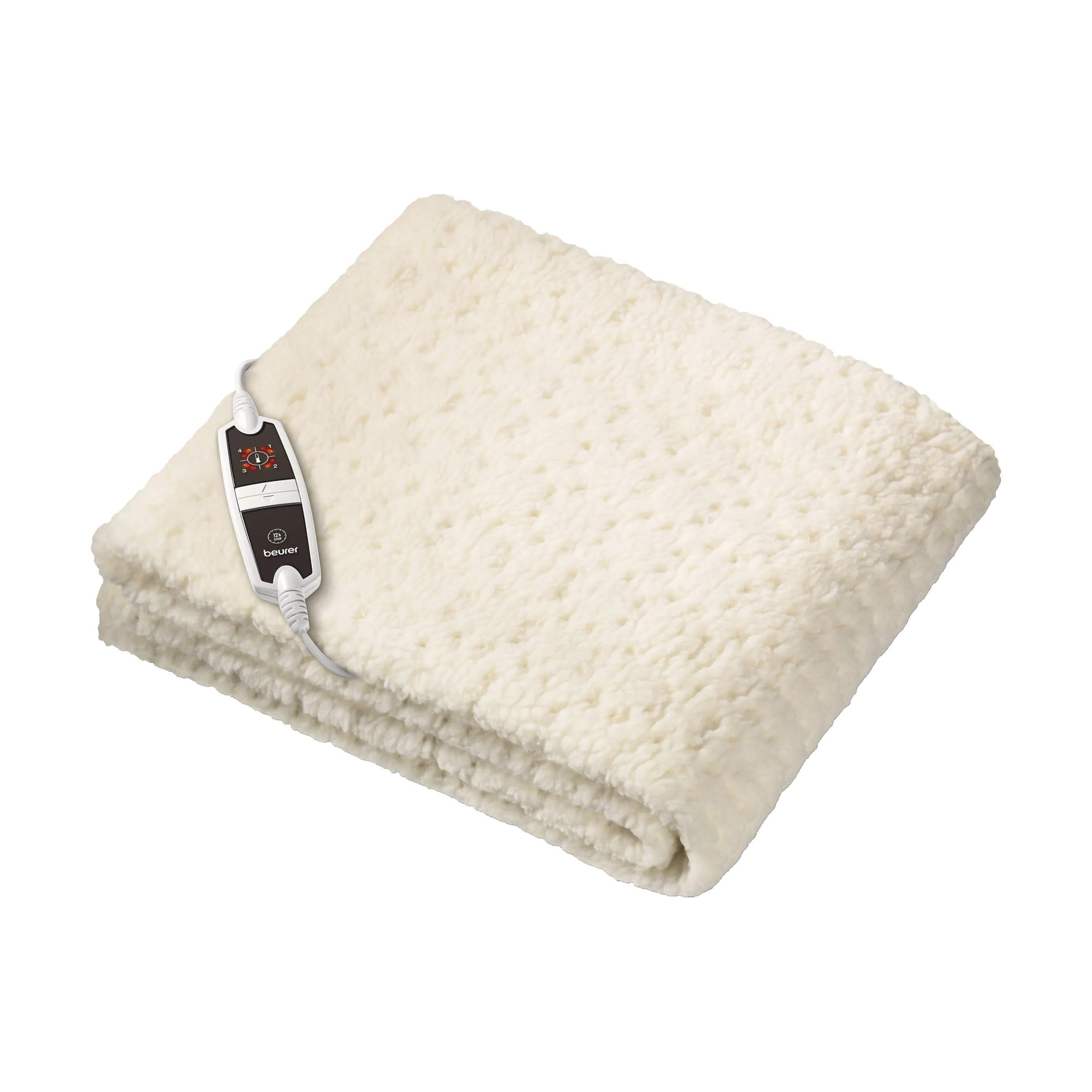 Beurer Varmetæpper UB53 Sengevarmer i Beige, 1
