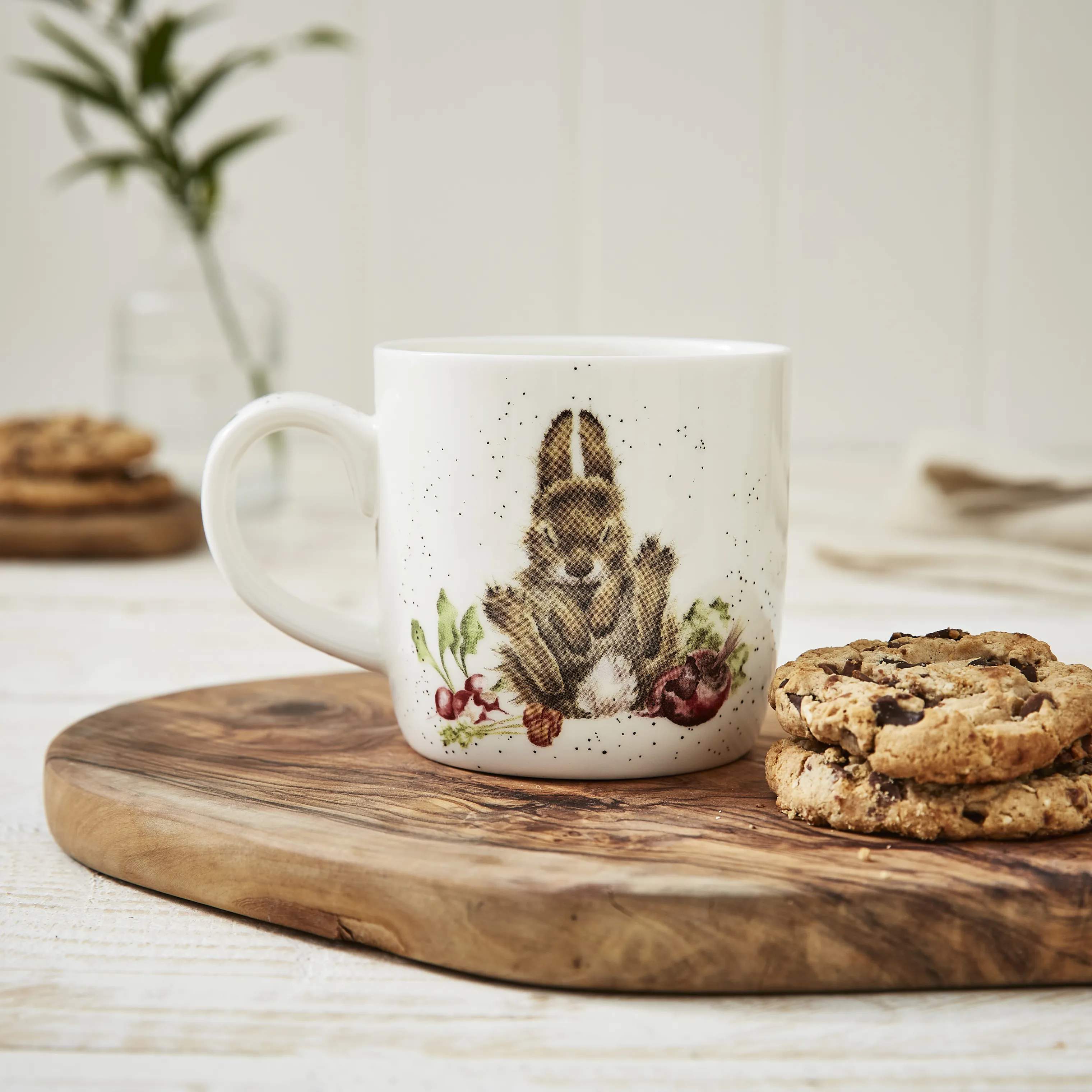 Royal Worcester Krus og kopper med hank Wrendale Krus - Grow your own i Kanin 2, 3