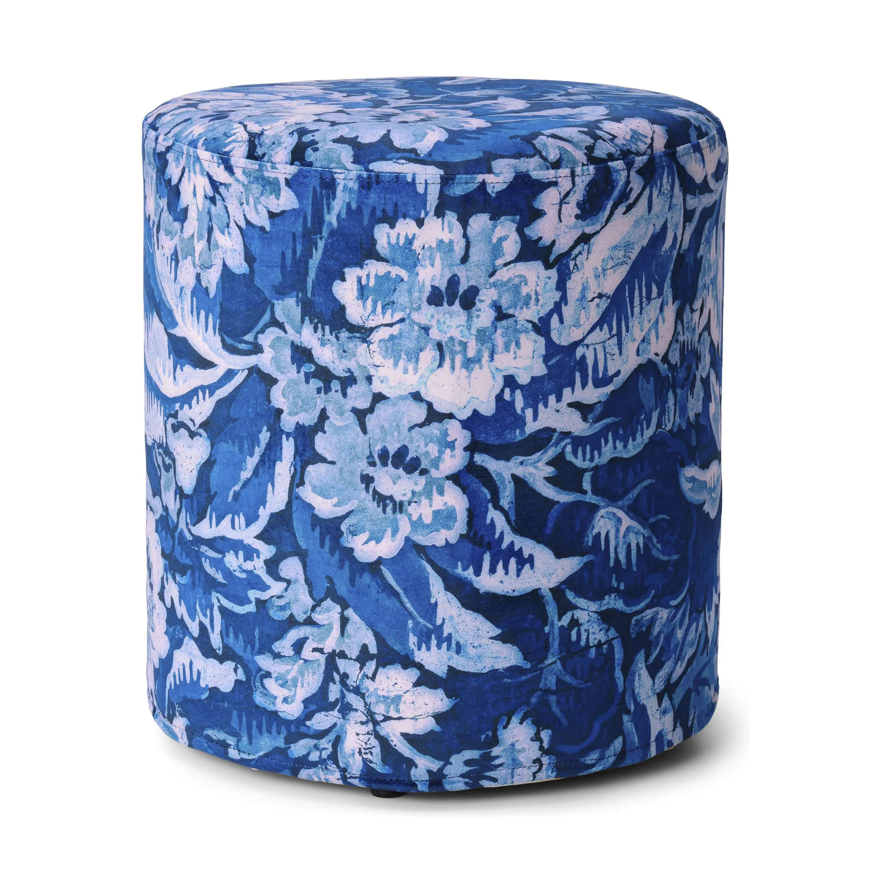 Essenza Puffer Yfke Puf i Cobalt Blue, B40 x L40 cm, 1