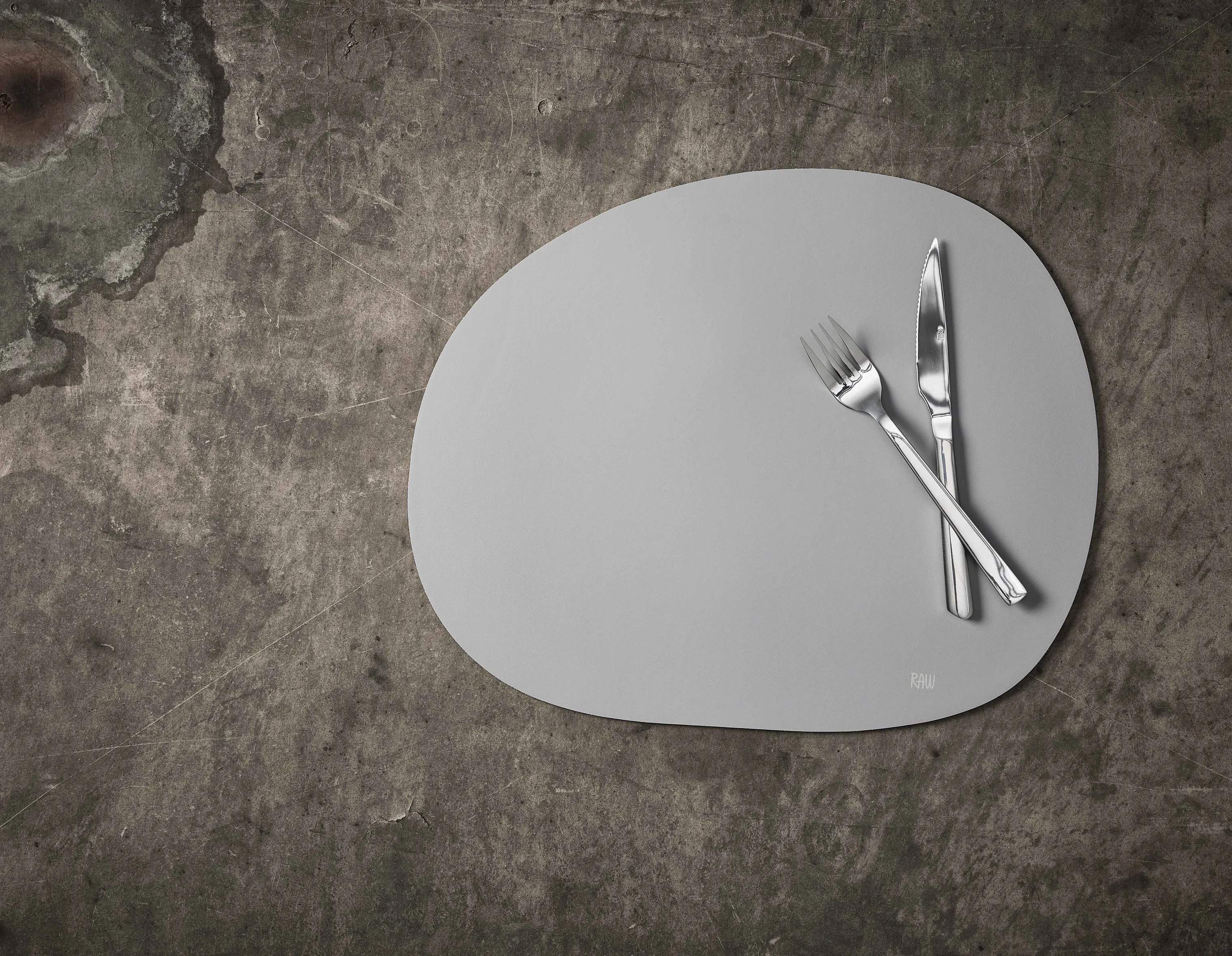 RAW by Aida Dækkeservietter Dækkeserviet i Light grey, 2