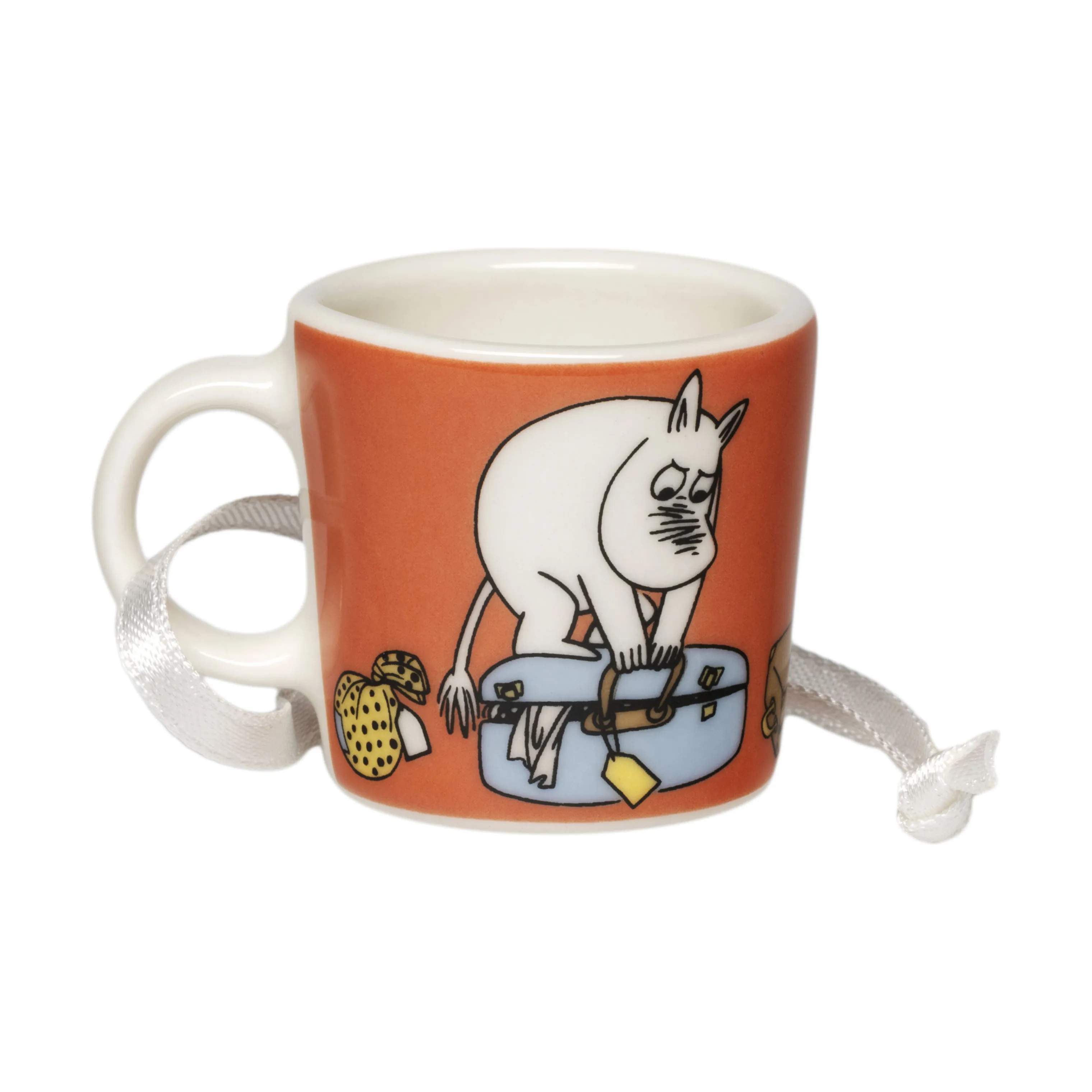 Moomin Arabia Krus og kopper med hank Klassisk Minikrus - Ferieklar i Ferieklar, 1