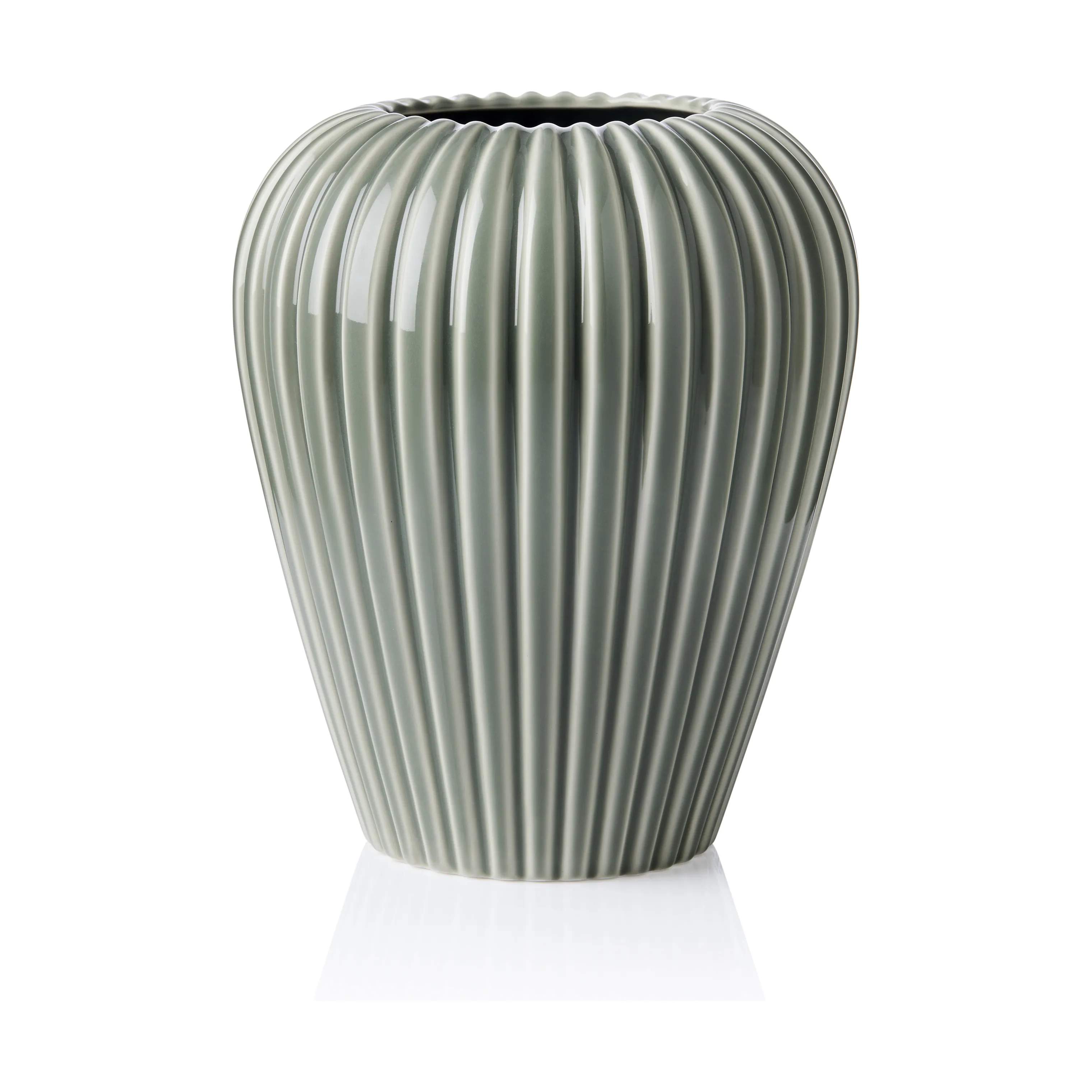 erik bagger a/s Vaser Eslau Lilje Vase i grøn, 25 cm, 1